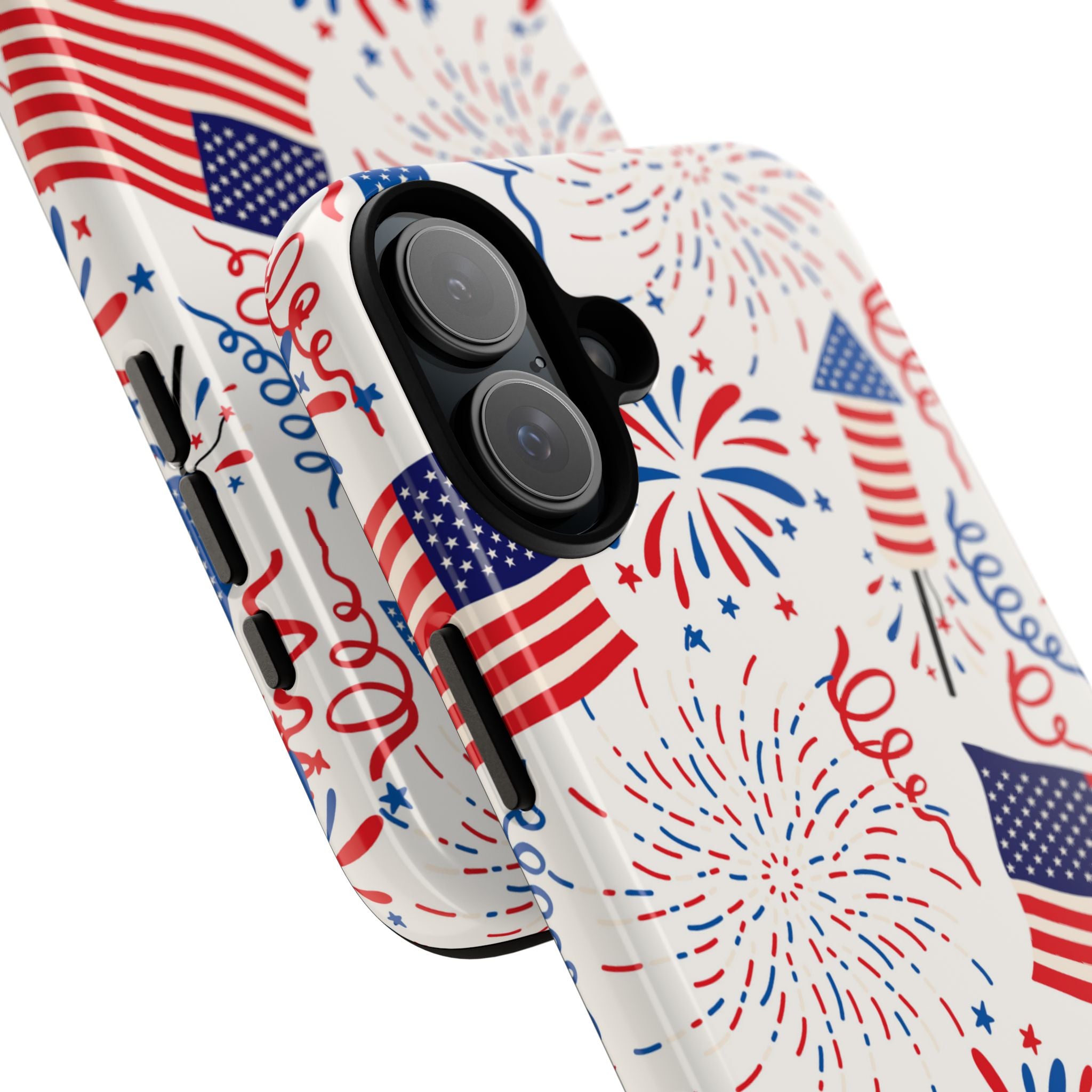 Fireworks Burst Bright - iPhone Case