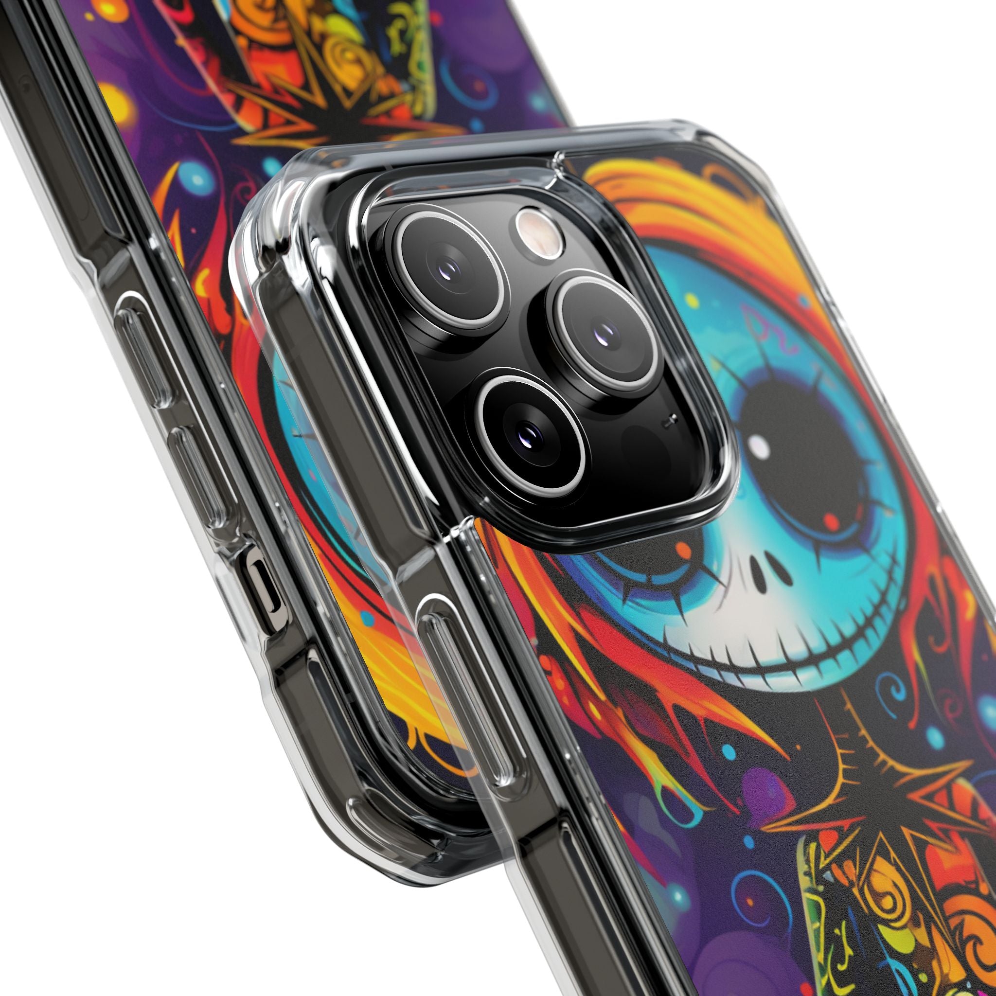 Skeletal Figure Laughs iPhone Case - Impact