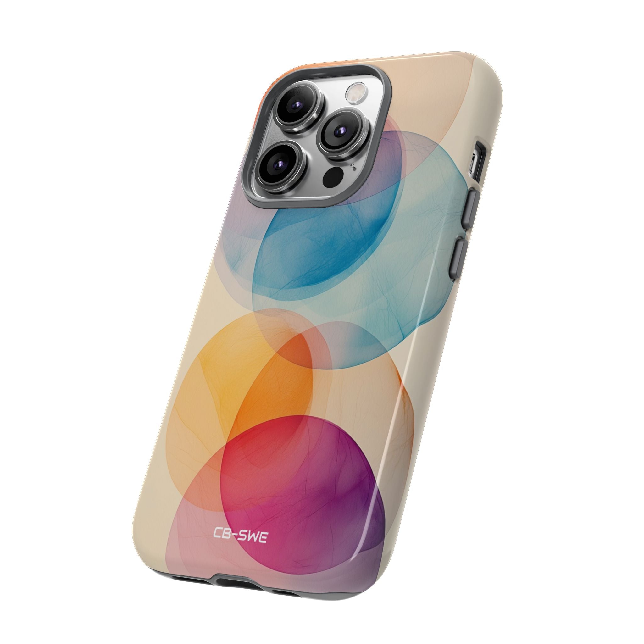 **Circles Embrace Light** - iPhone Case