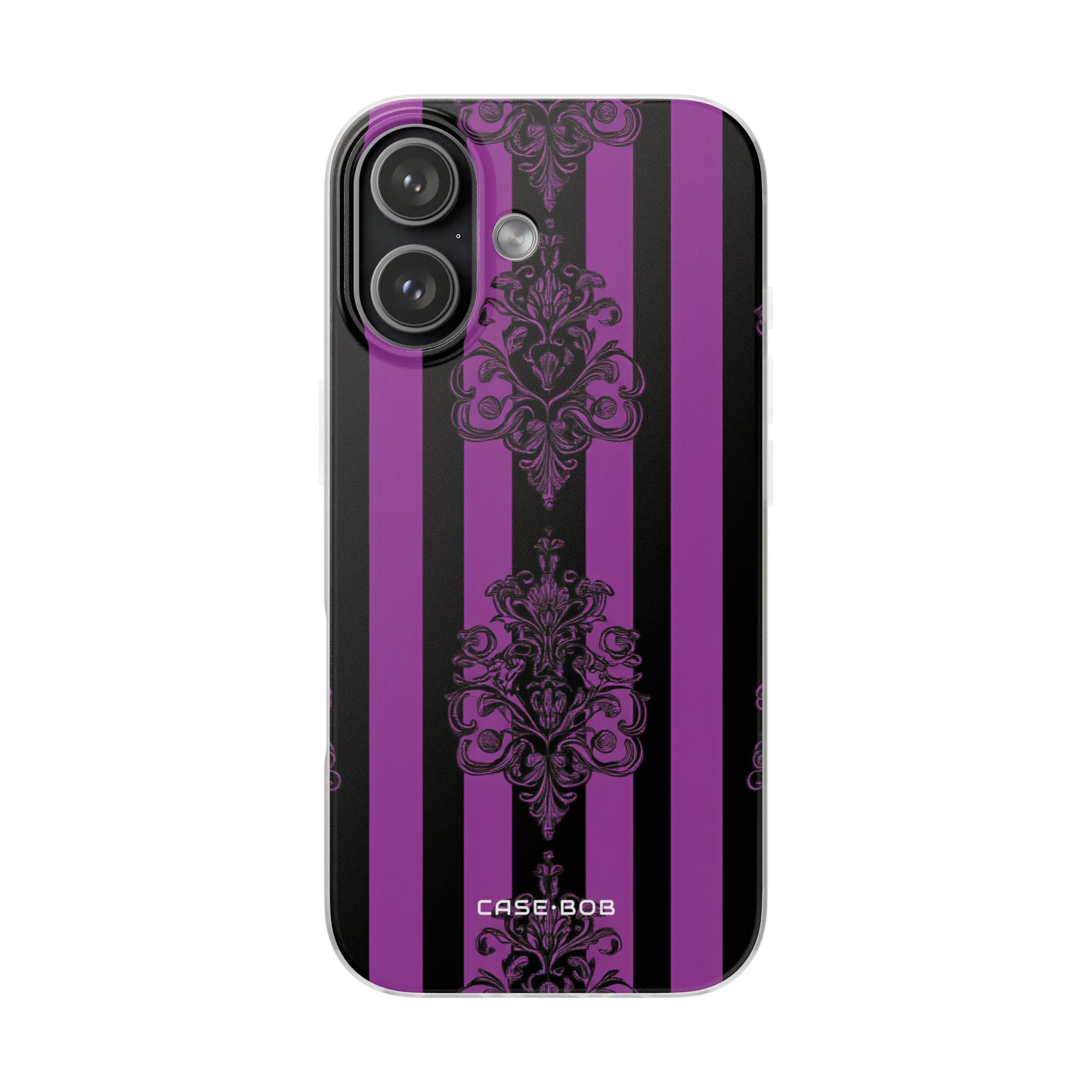 Damask Elegance Purple iPhone 17 Case - Soft