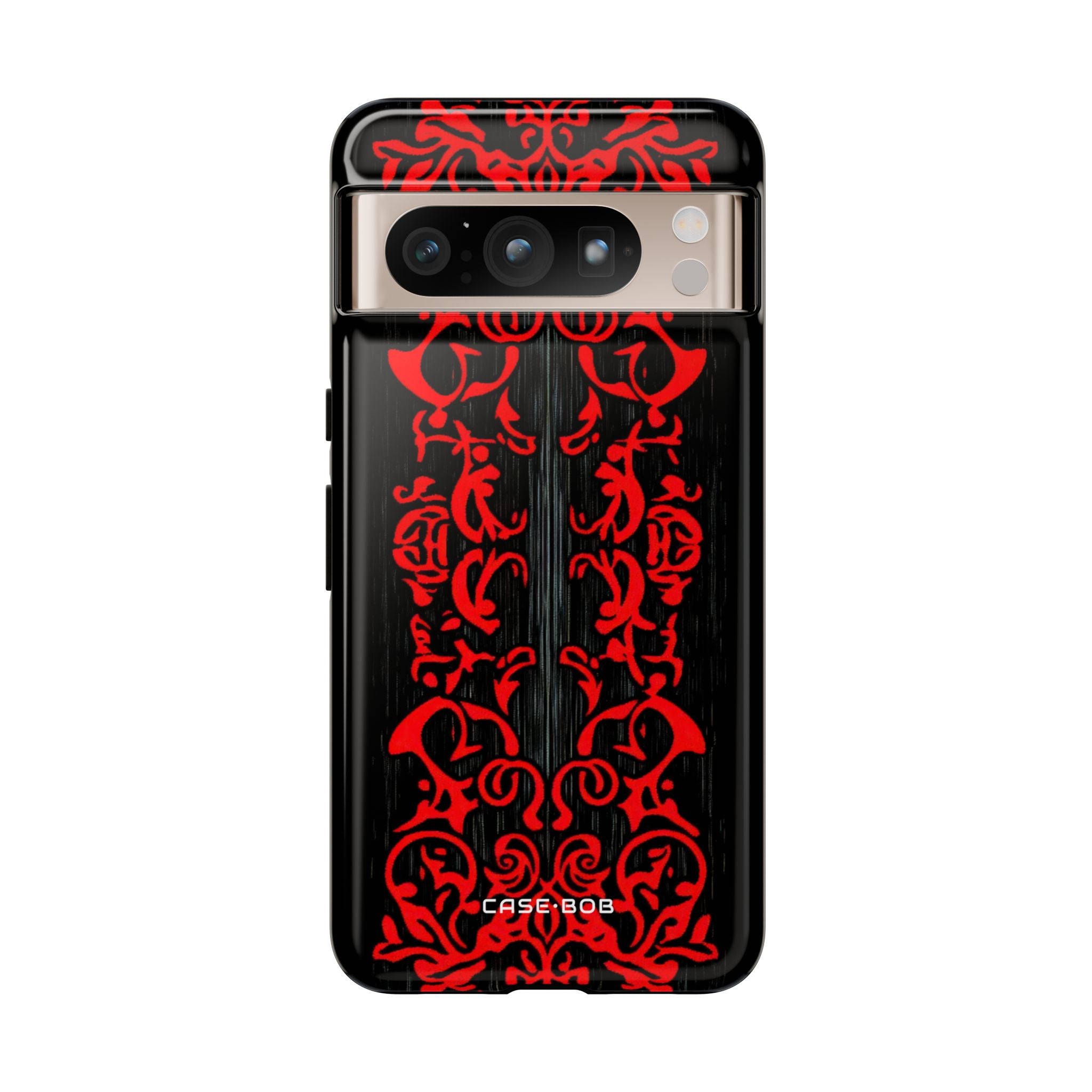 Crimson Spiral Google Pixel 8 Pro Case - Tough