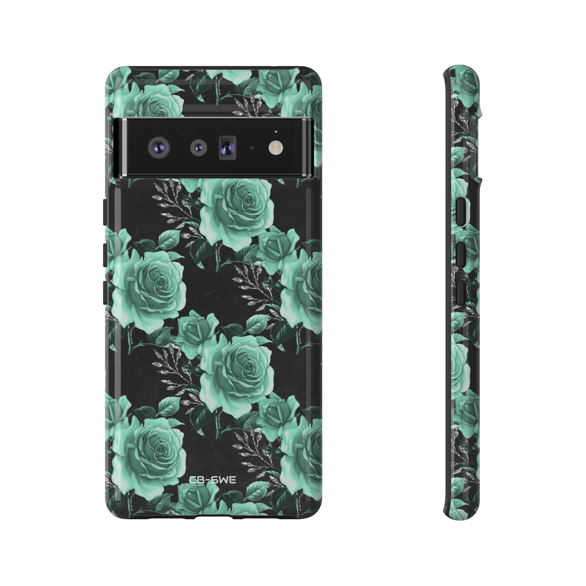 Turquoise Rose Symphony - Google Pixel Case