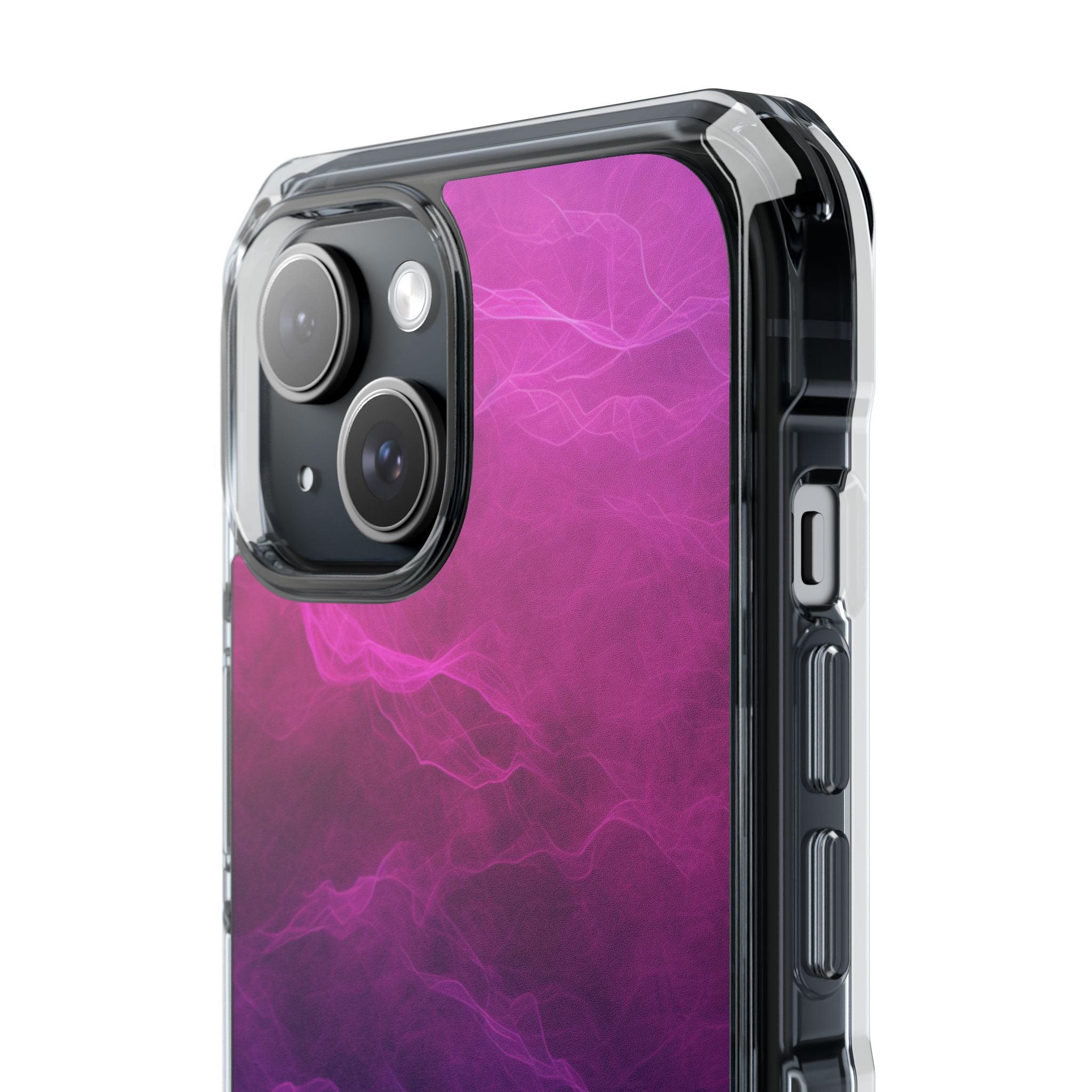 Violet Dream Currents iPhone 15 - Impact Clear+