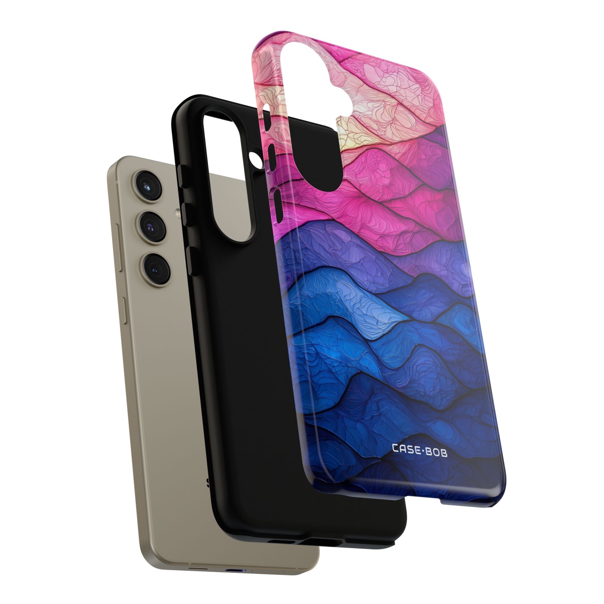 Wavy Vein Gradient Samsung S24 Plus Case - Tough