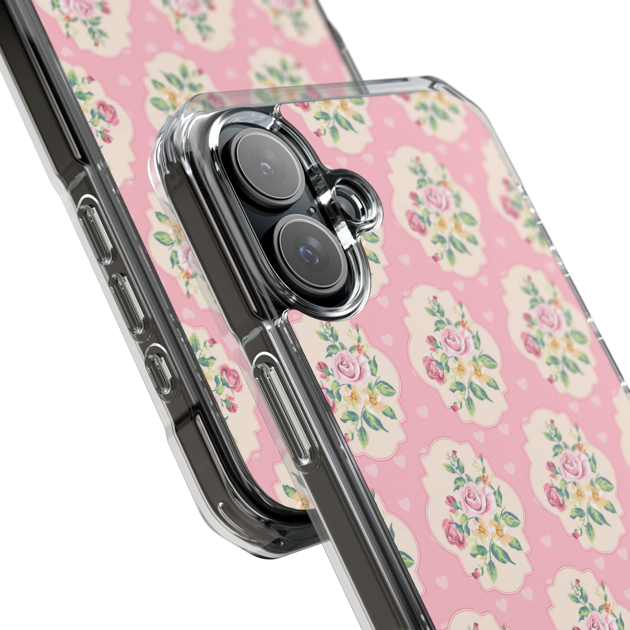 Vintage Floral Romance iPhone Case - Impact