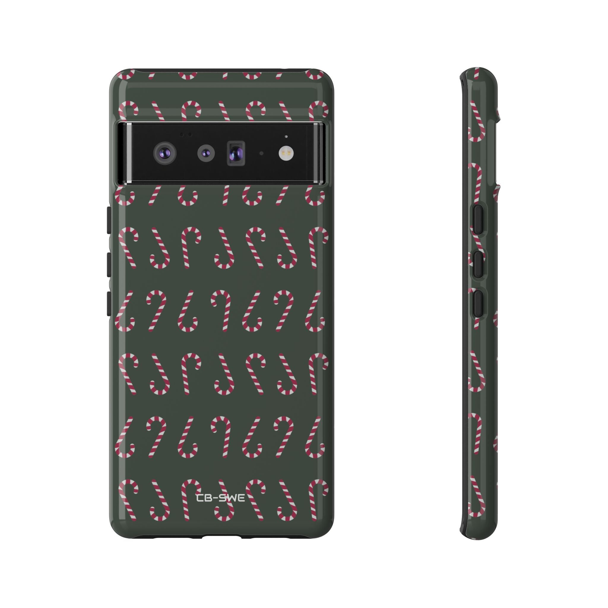 Candy Canes Aligned - Google Pixel Case