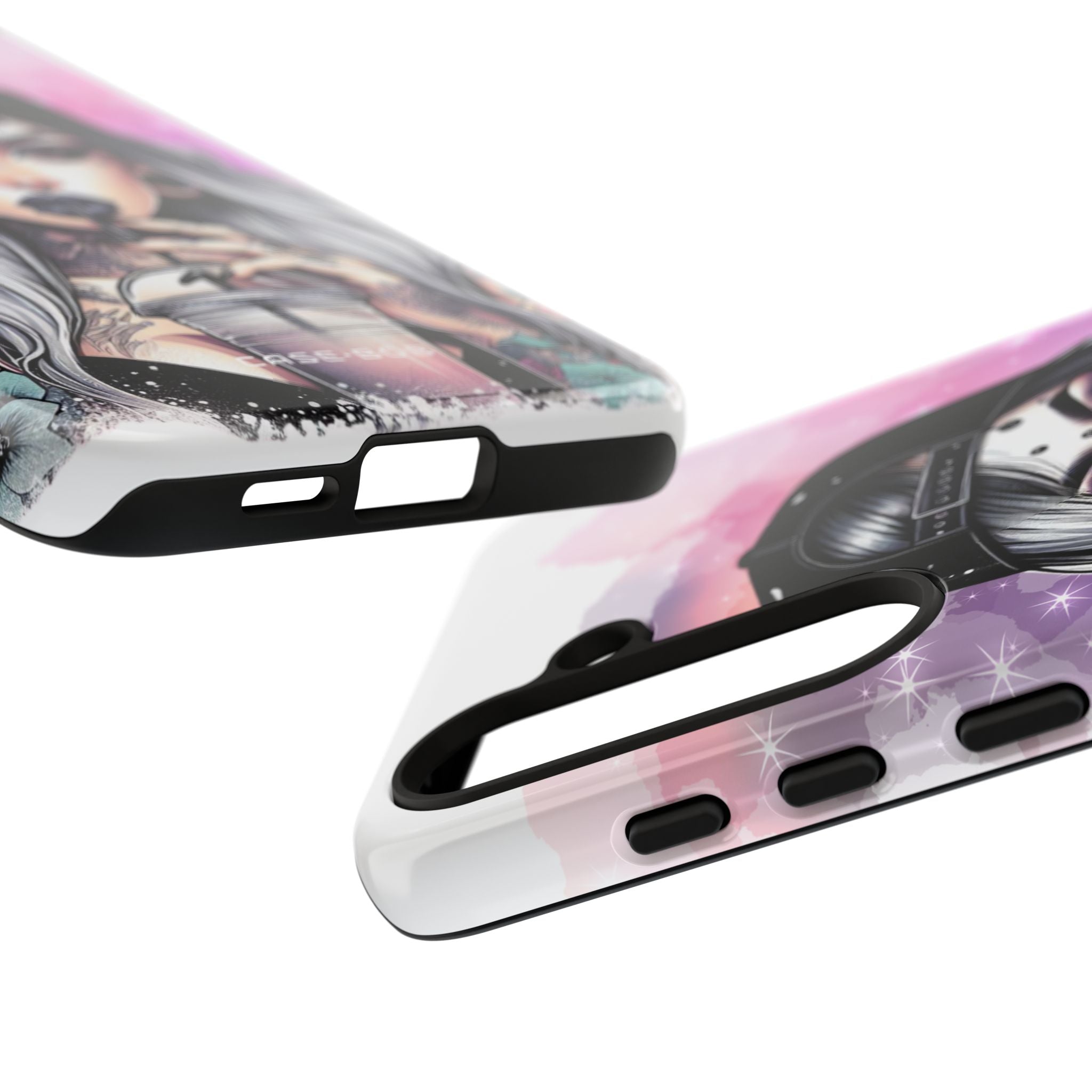 Silver Sip Nebula Samsung S24 Plus Case - Tough