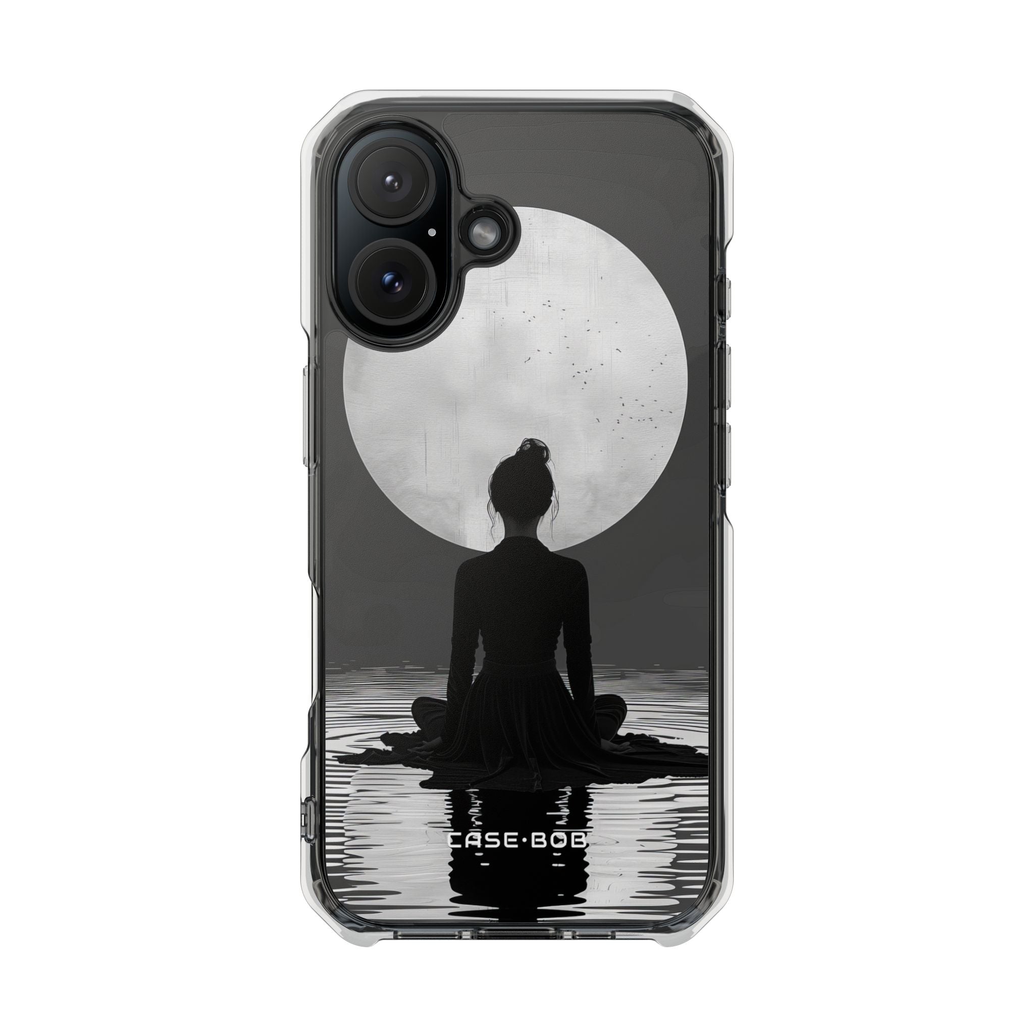 Silhouette Moonlight iPhone 15 Case - Impact