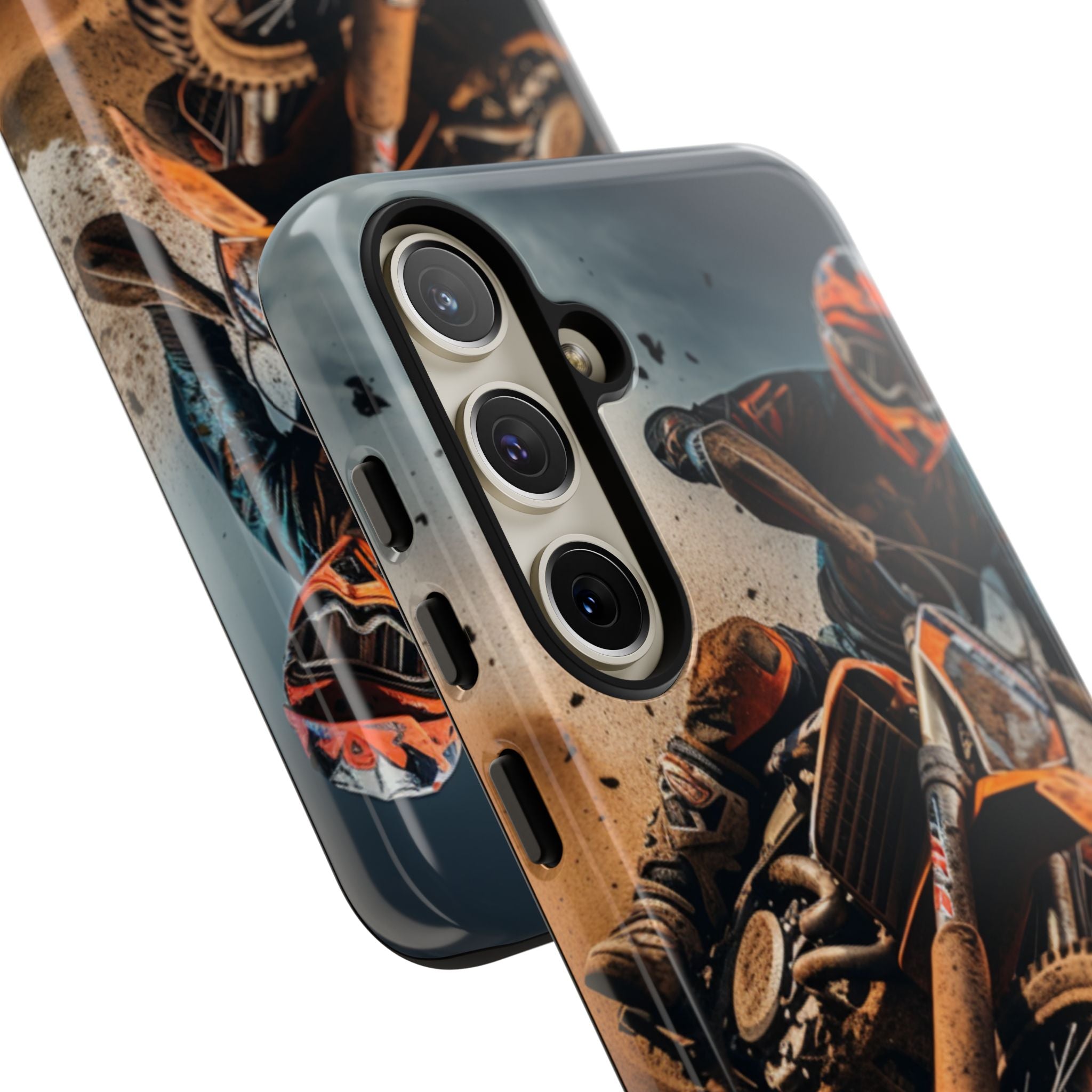 Rider Amidst Desert Fury - Samsung Case