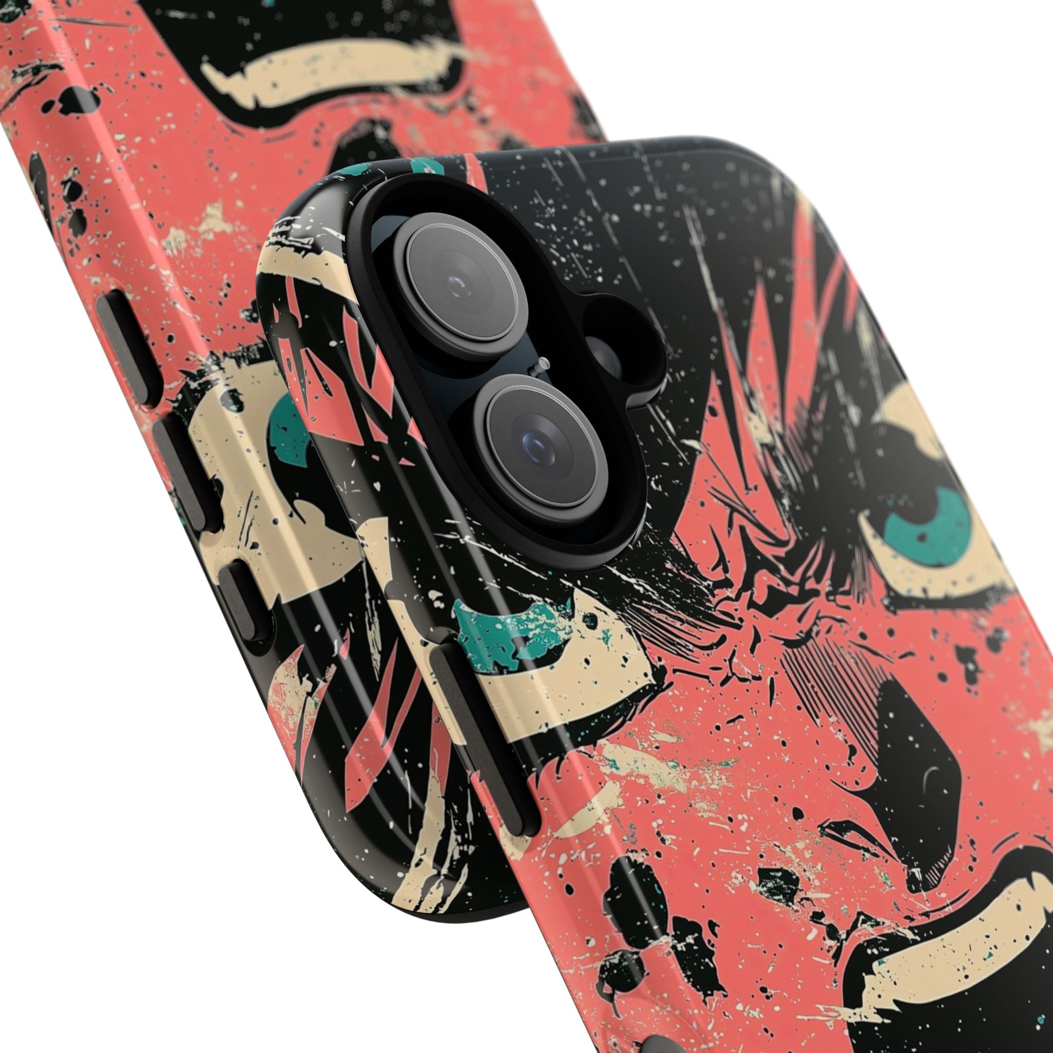 Screaming Face Pink iPhone 16 Pro Case - Tough