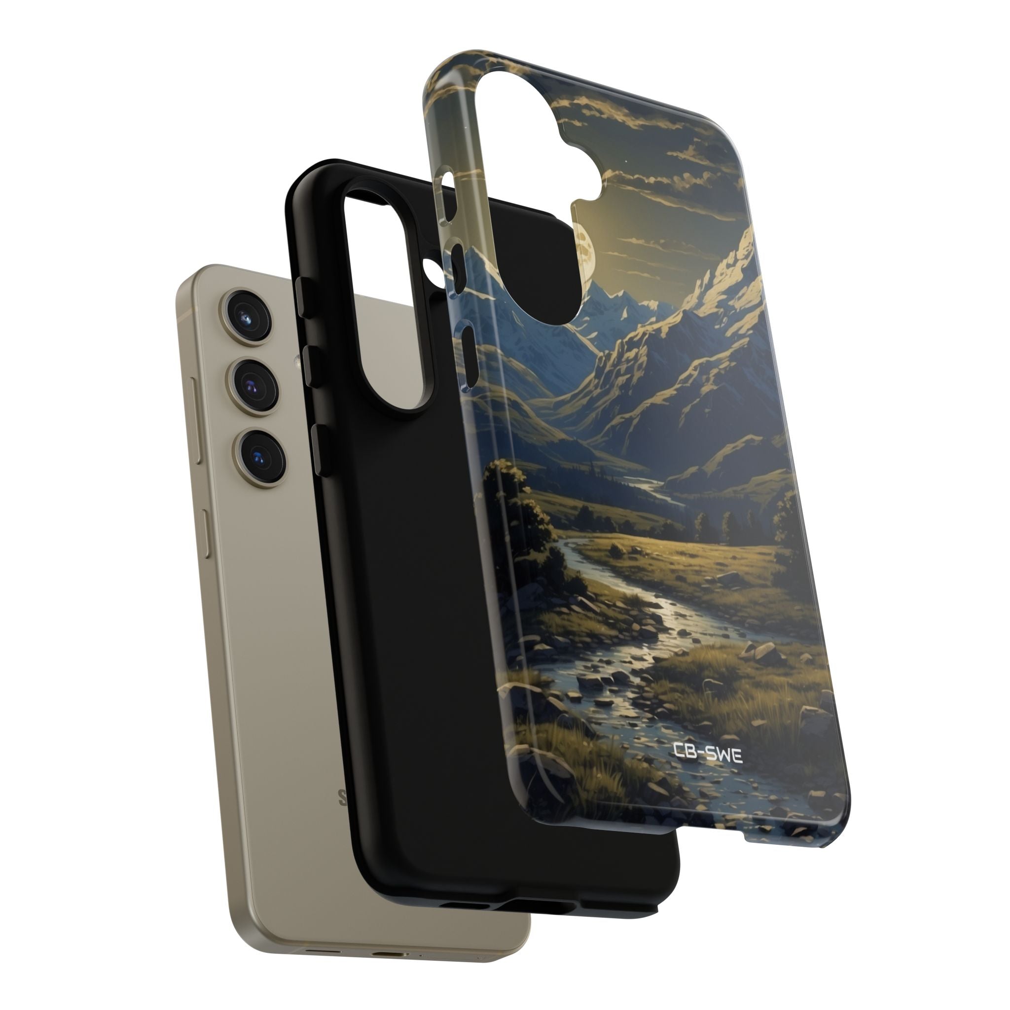 Moonlight Guides River - Samsung Case