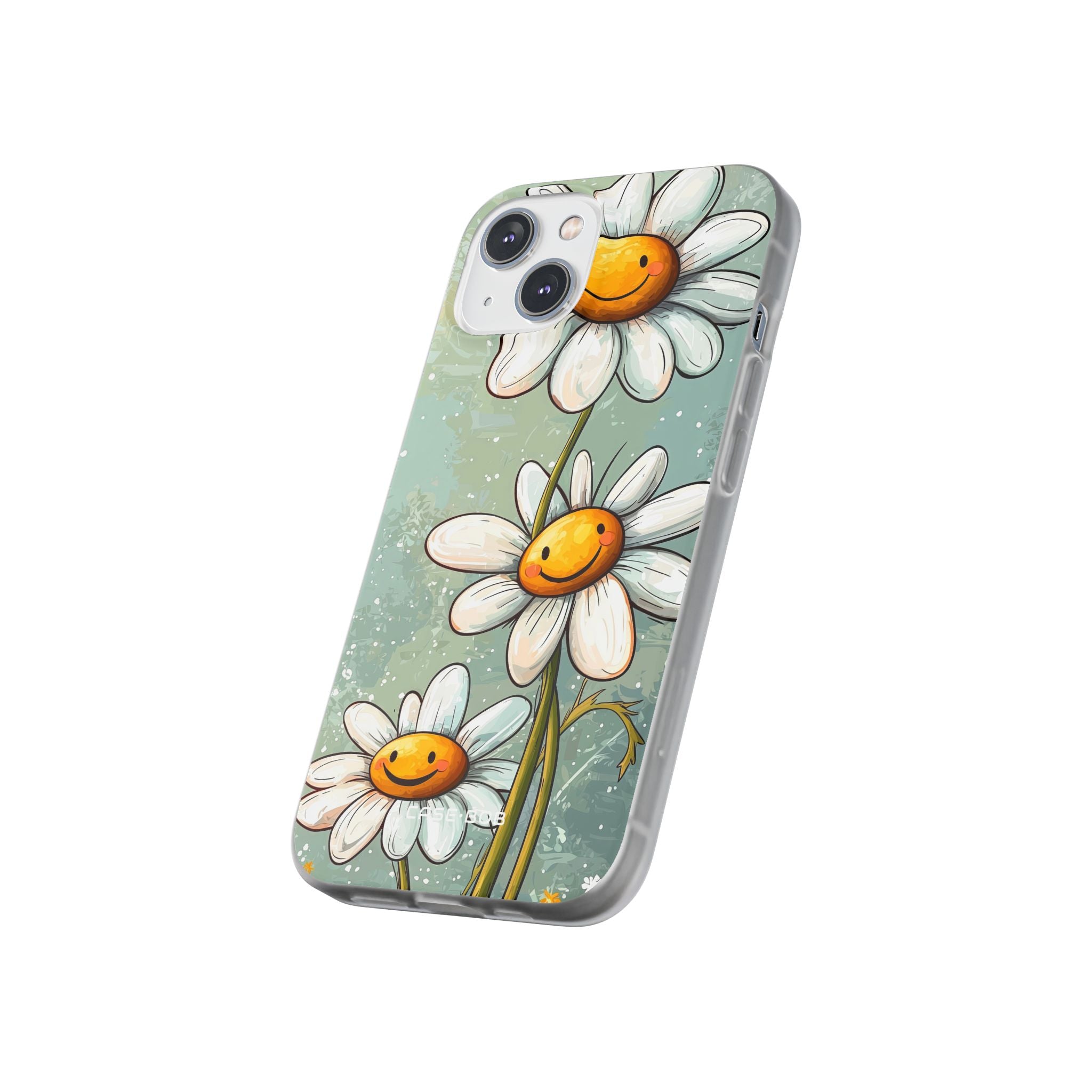 Sunny Daisy Smiles iPhone 14 Case - Soft
