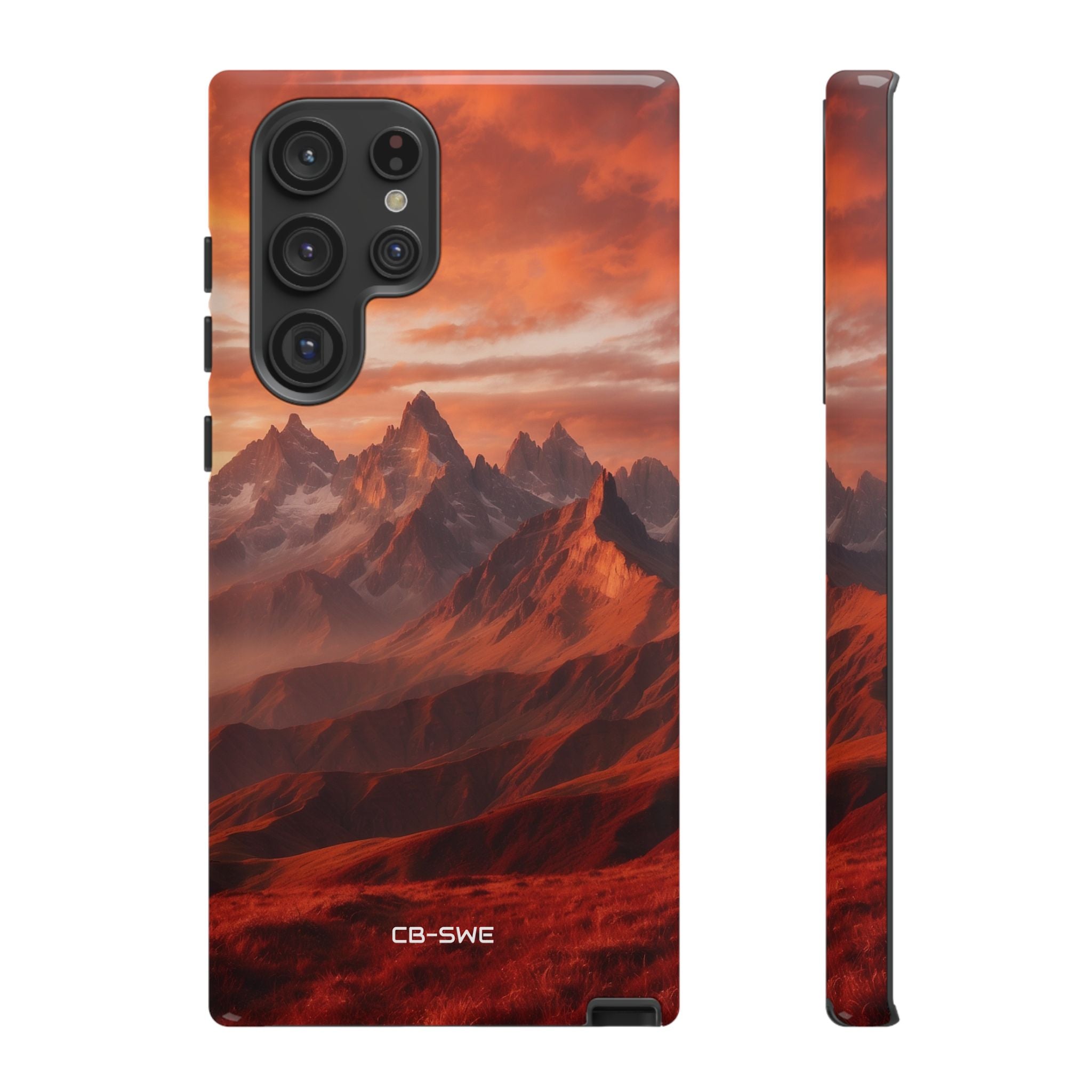 Mountain Peaks Glowing - Samsung Case