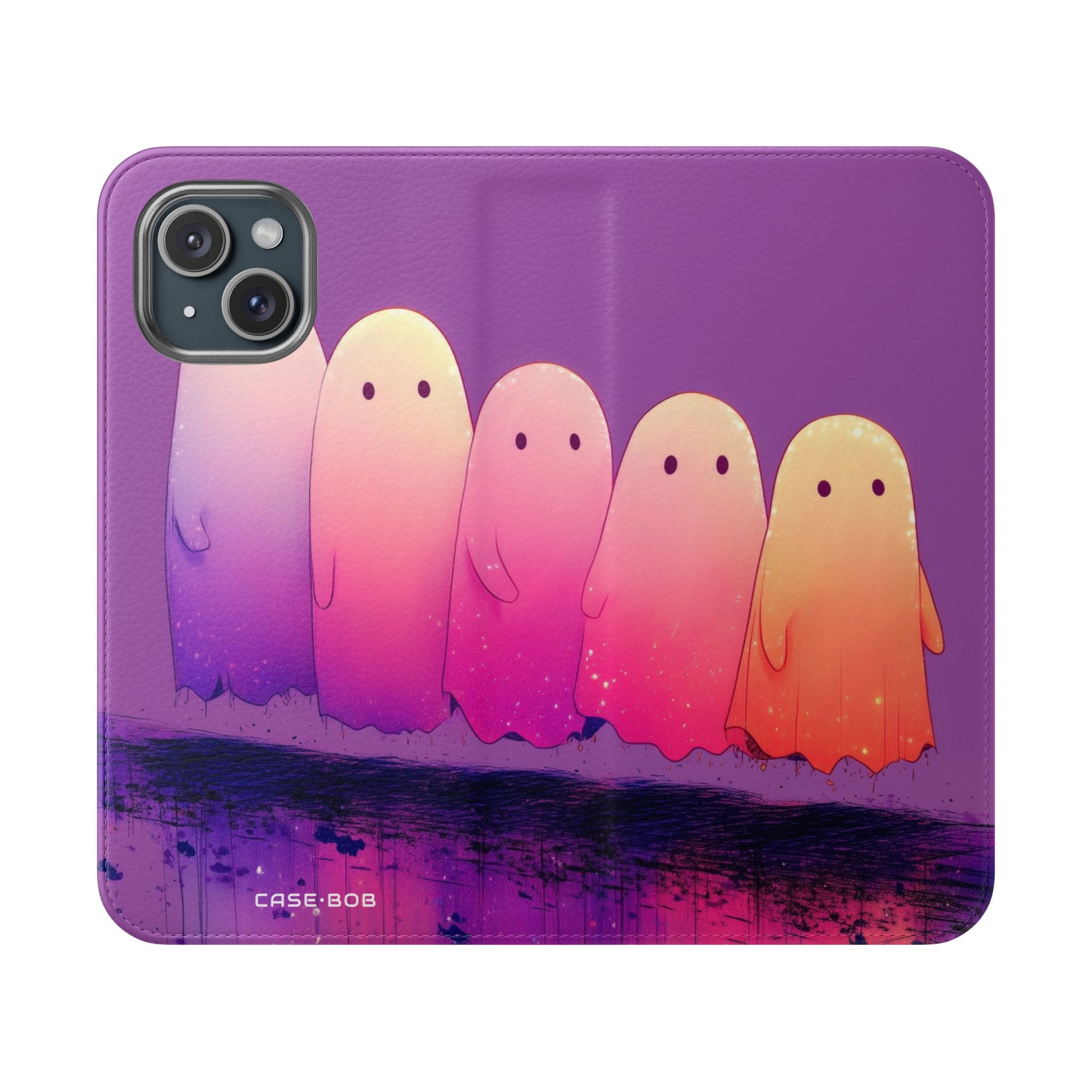 Ghostly Glow - iPhone 15 Case - Wallet