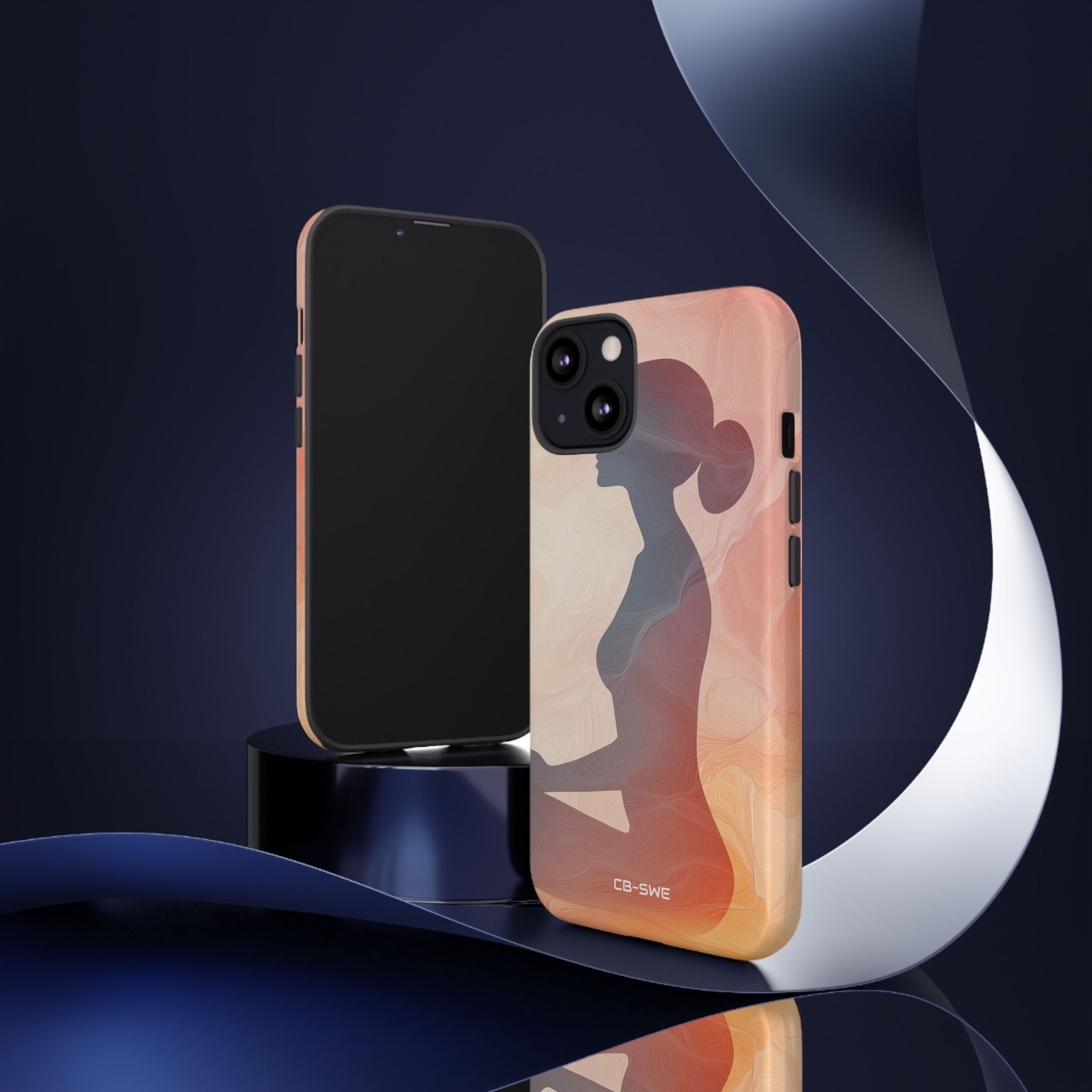 Meditator Embraces Flow - iPhone Case