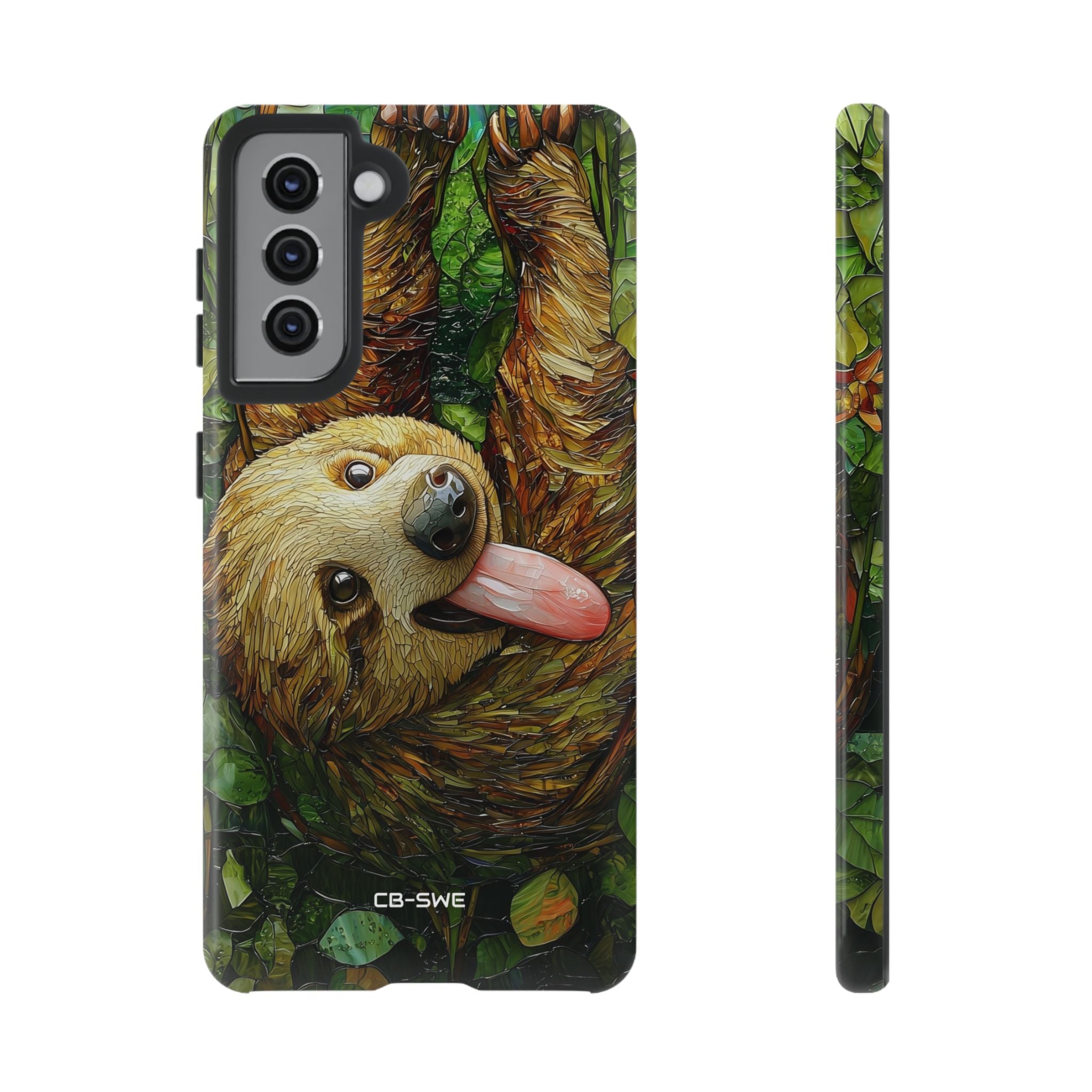 Sloth Hangs Playfully - Samsung Case