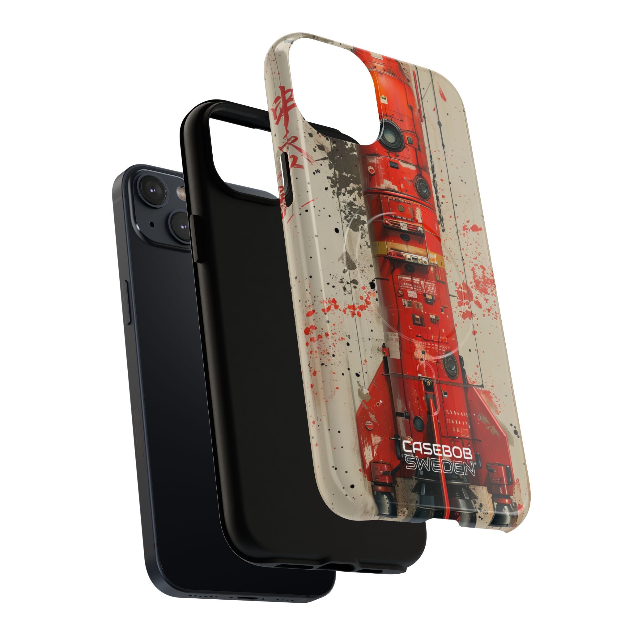 Crimson Rocket Burst iPhone 14 - Tough+