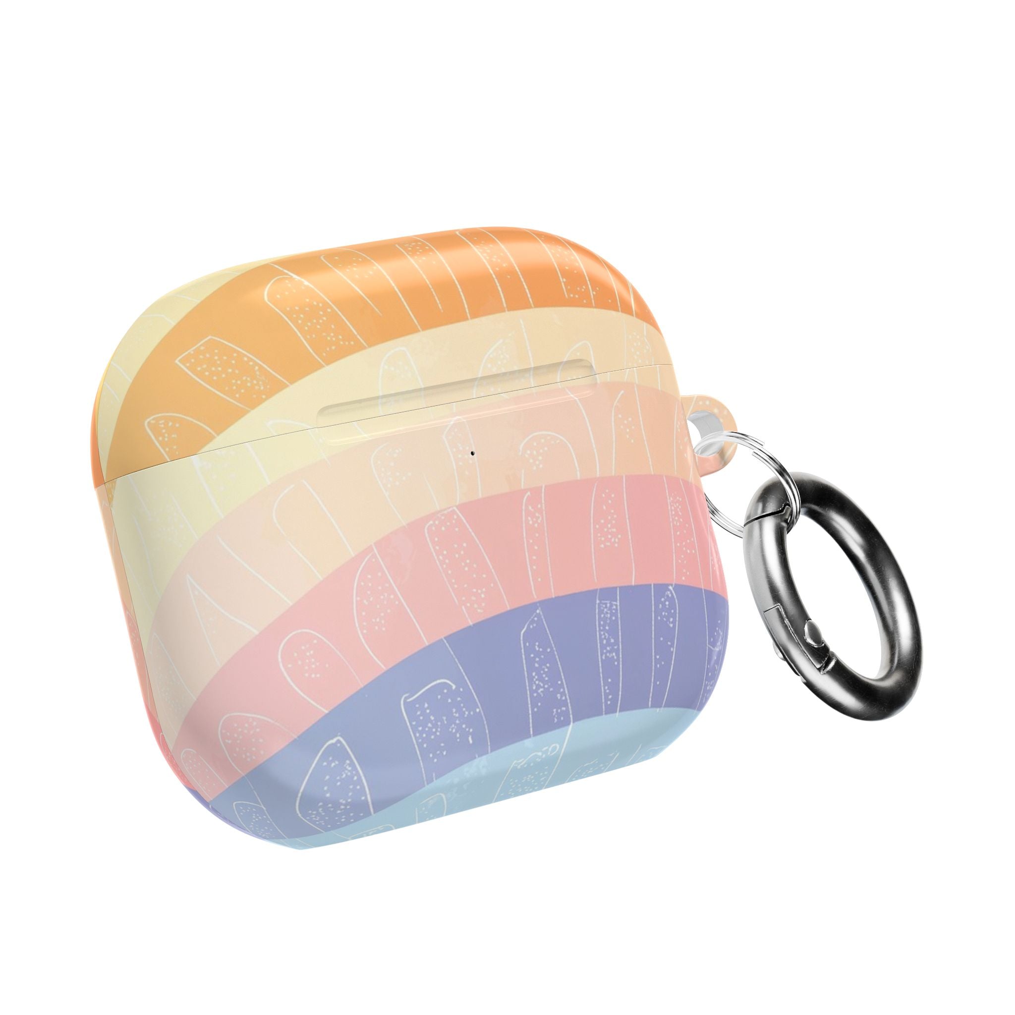 Pastelinen sateenkaaren hohde - AirPods Case