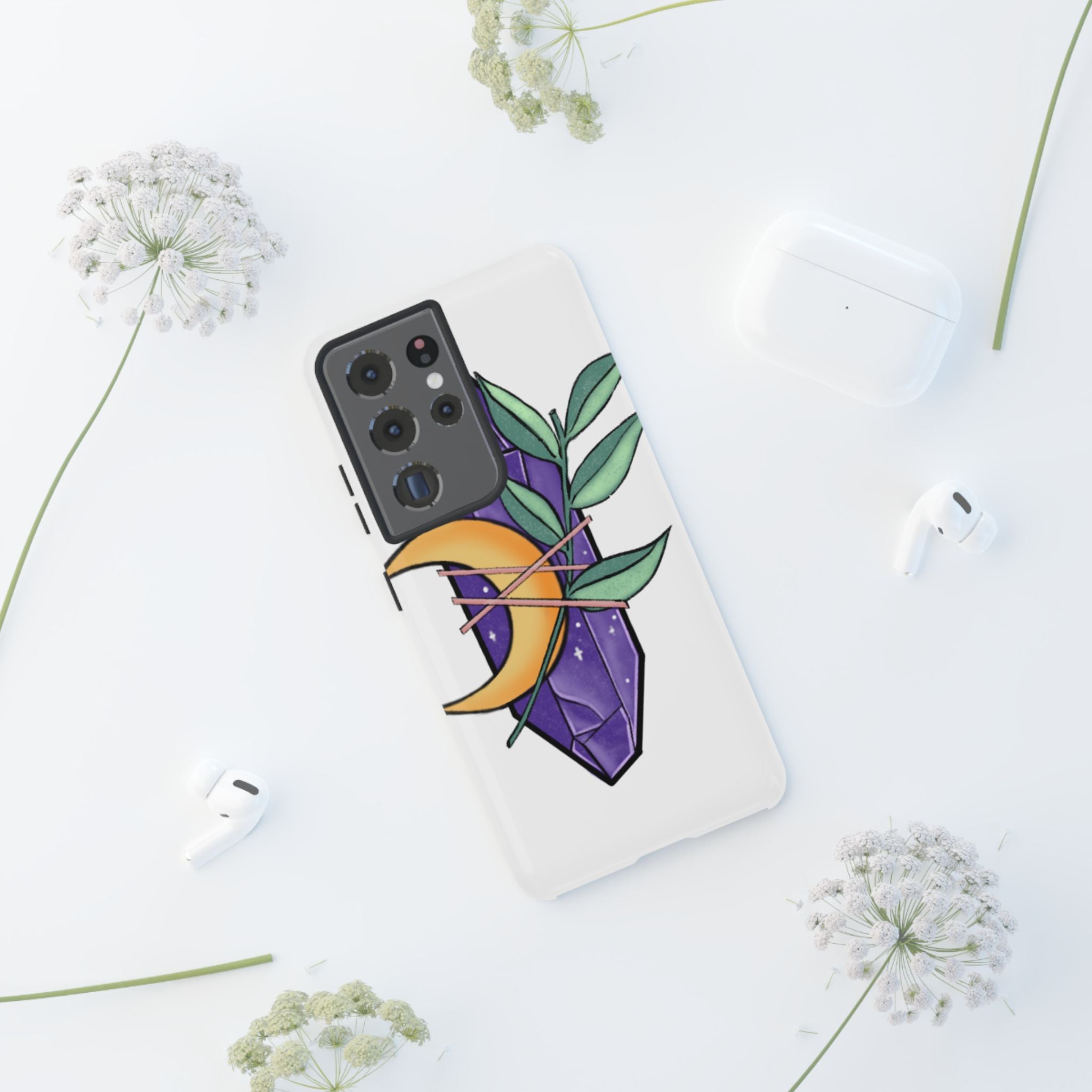 Mystical Moon Crystal - Samsung Case