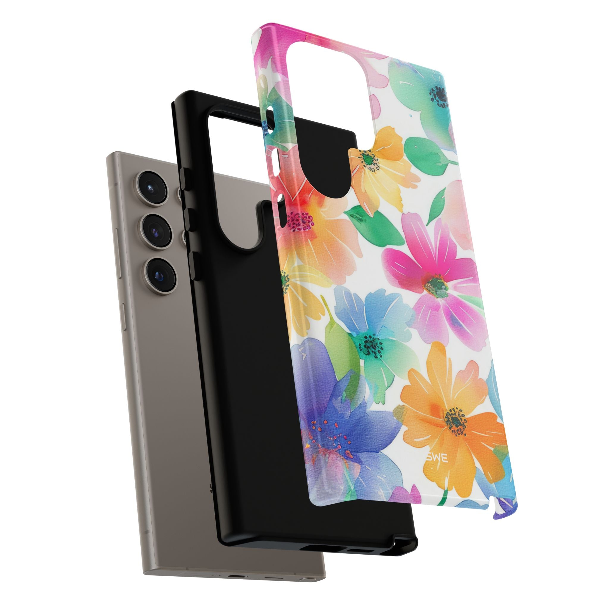 Vibrant Floral Impression - Samsung Case