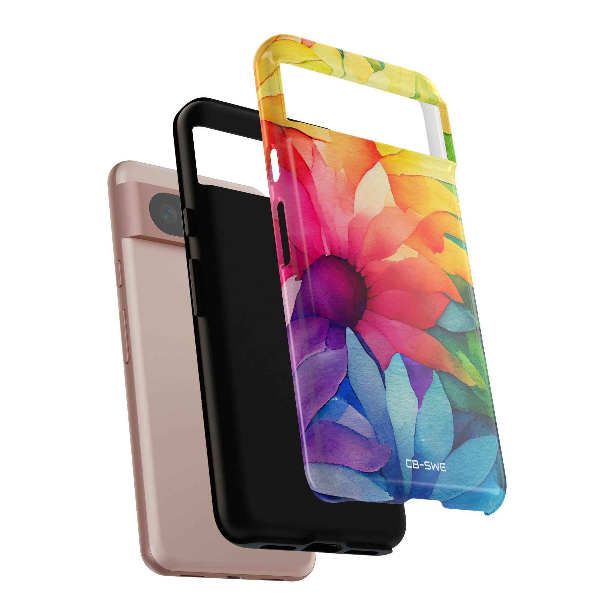 Vibrant Floral Symphony - Google Pixel Case