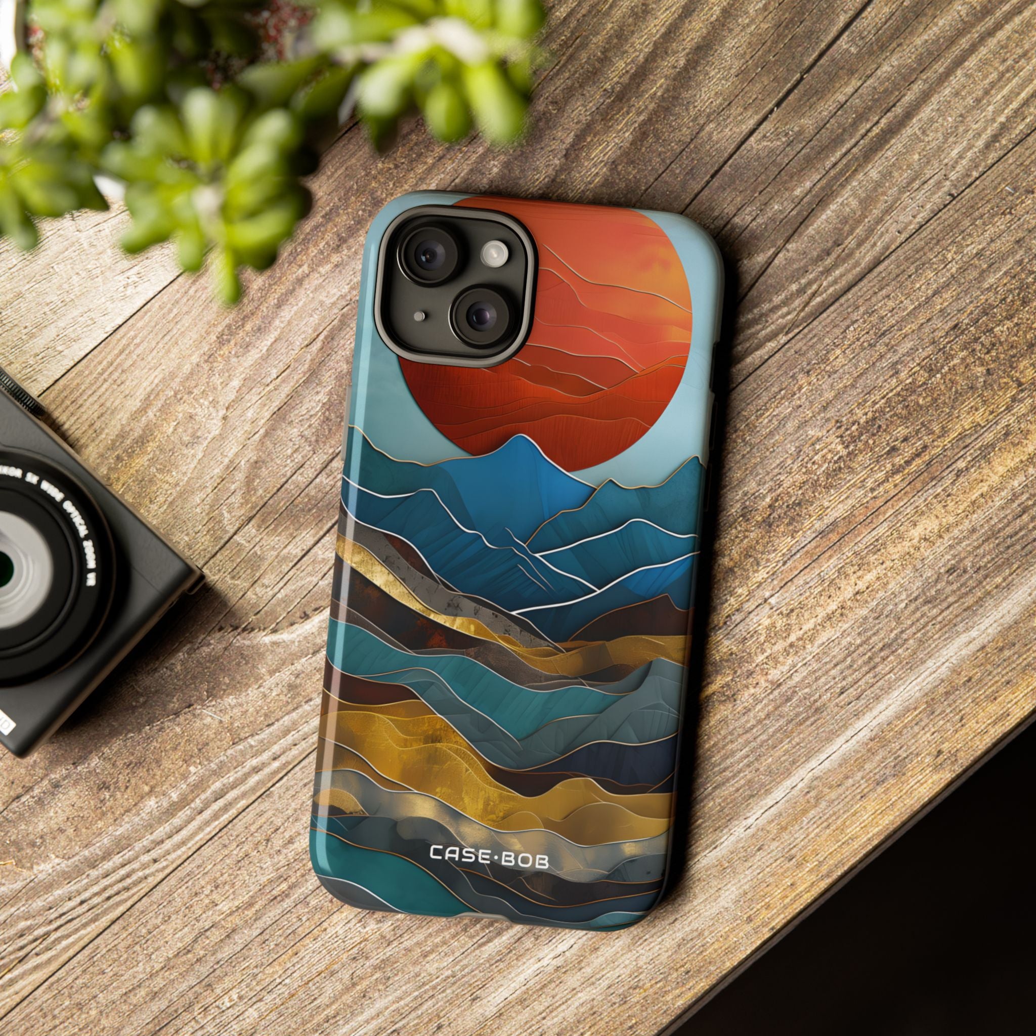 Solar Peak iPhone 15 Plus Case - Tough