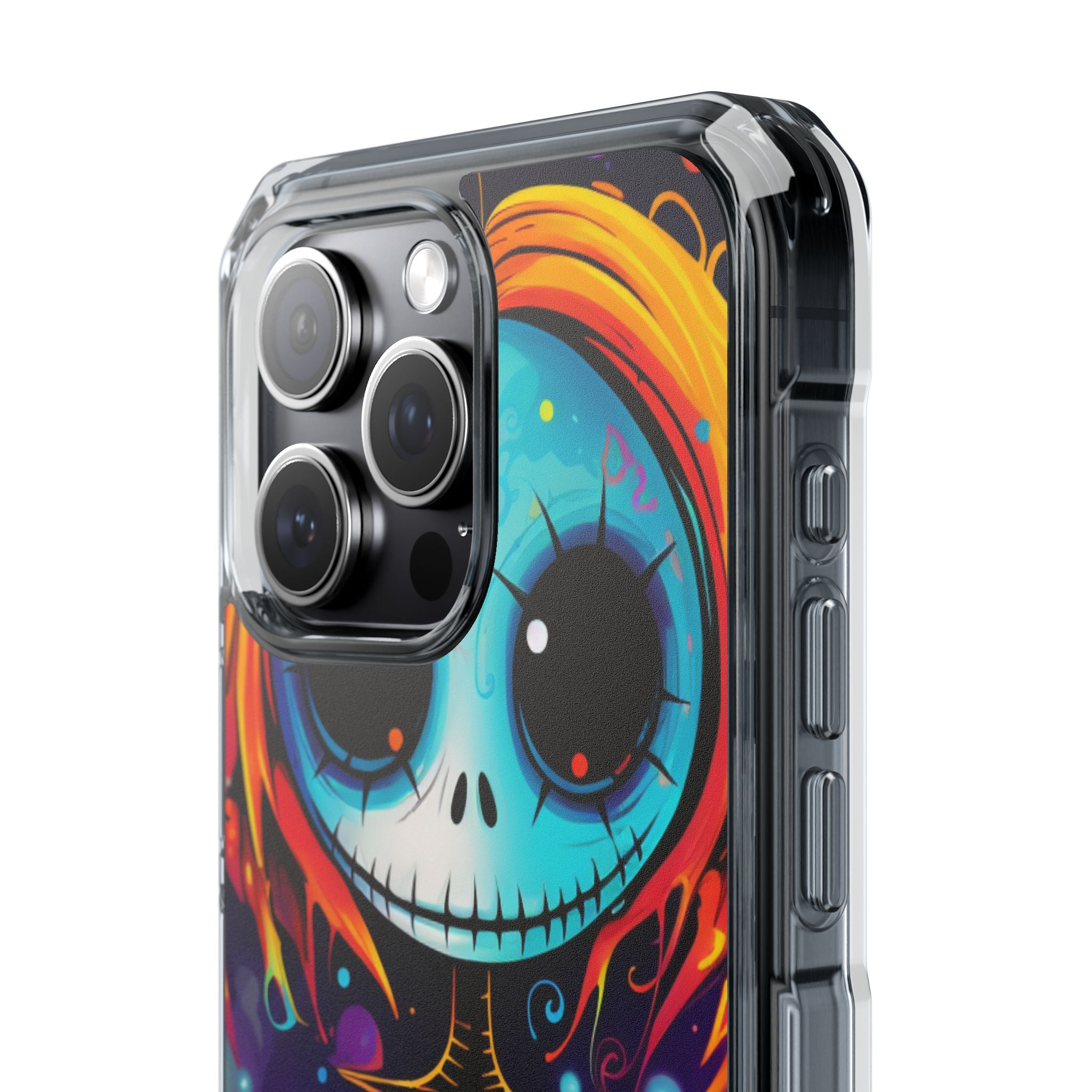 Skeletal Figure Laughs iPhone Case - Impact
