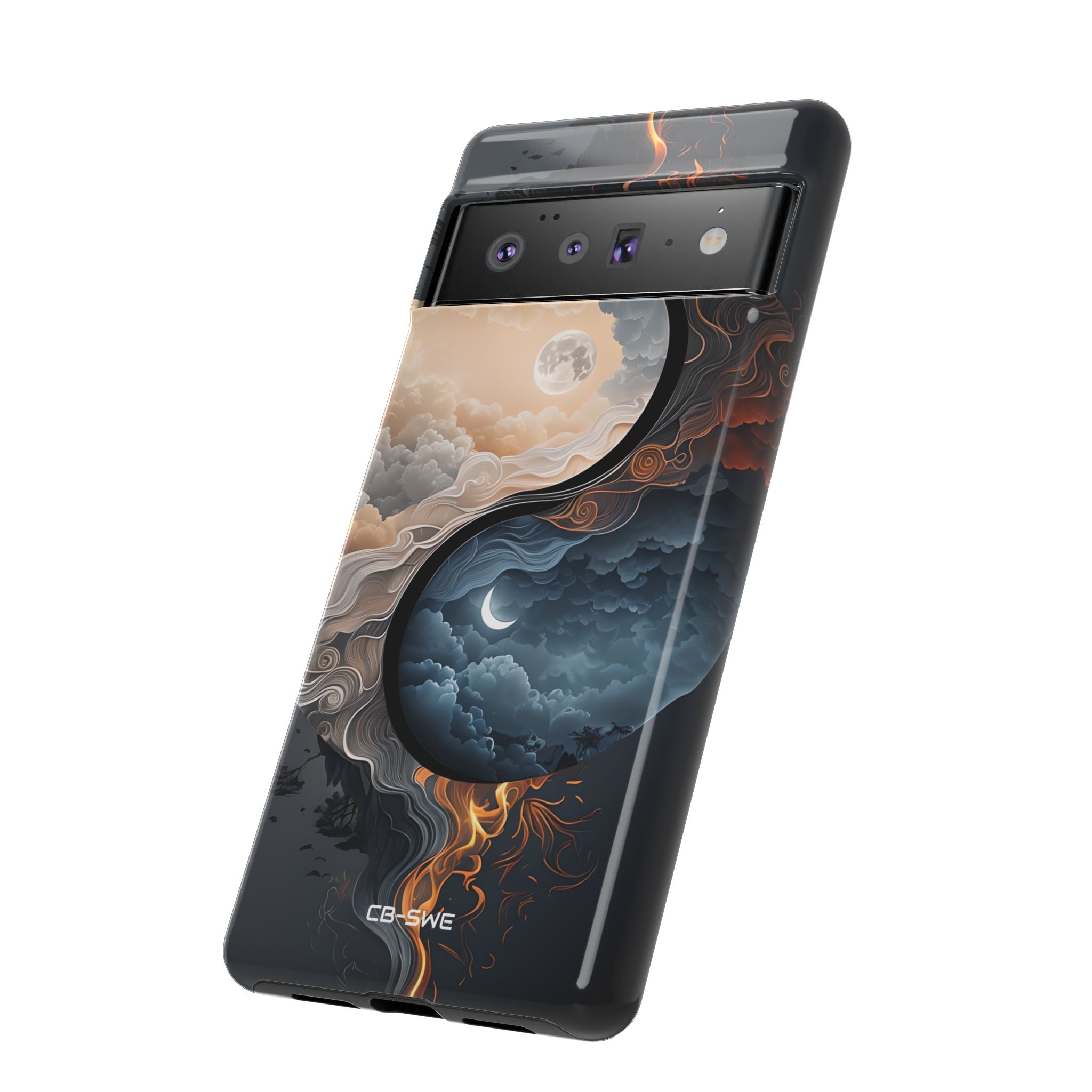 Moonlit Elemental Harmony - Google Pixel Case