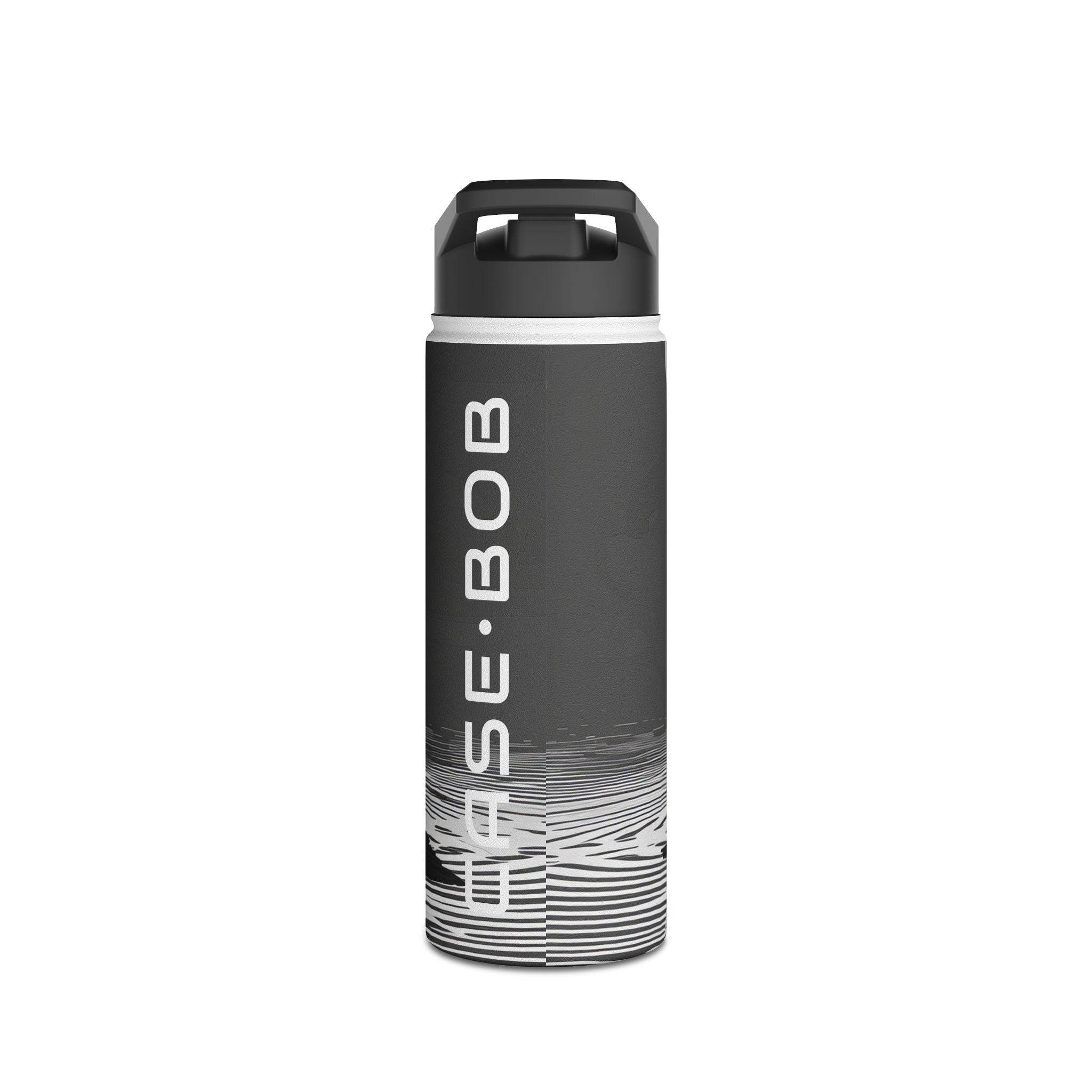 Moonlit Silence - Stainless Steel Water Bottle