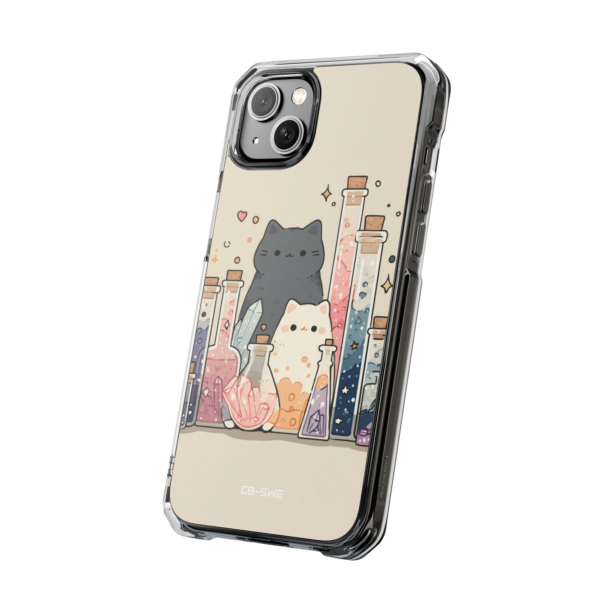 Cats Brew Potions iPhone Case - Impact