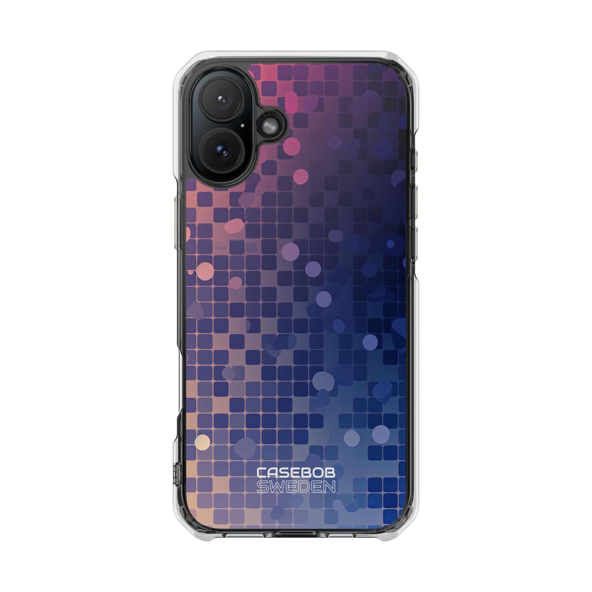 Vibrant Pixel Bloom iPhone 16 - Impact Clear+