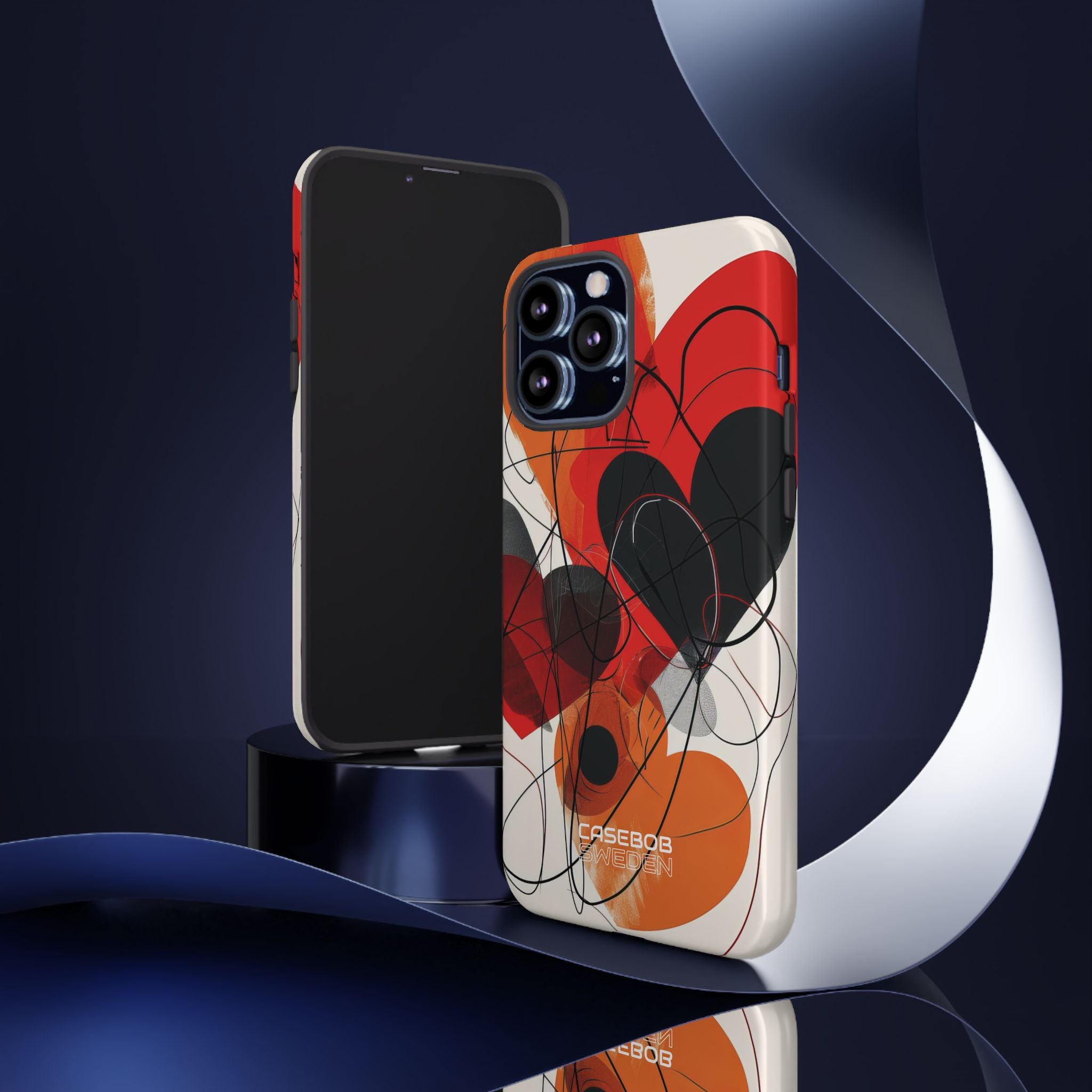 Crimson Motion Flow iPhone 13 - Tough