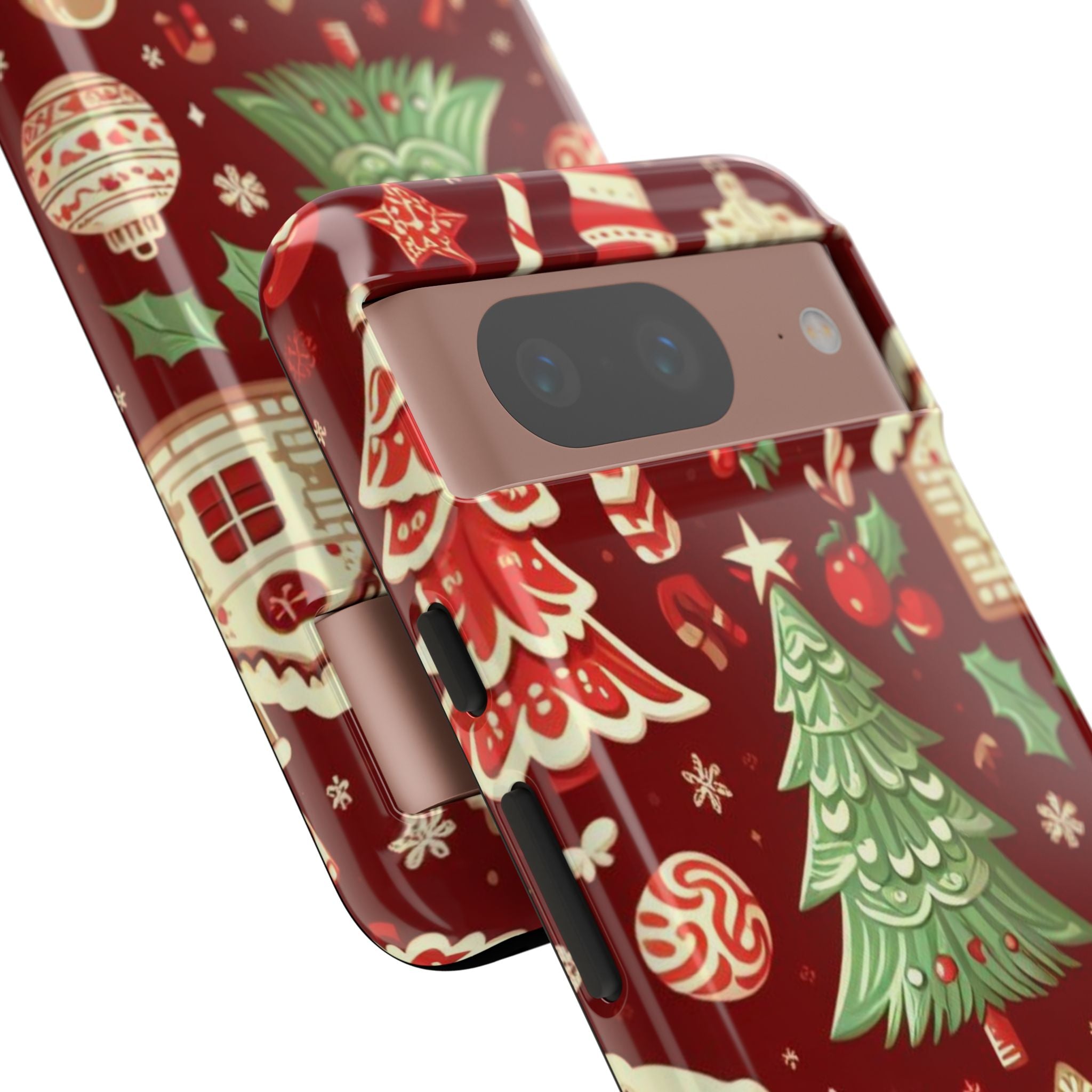 Gingerbread Smiles Shine - Google Pixel Case