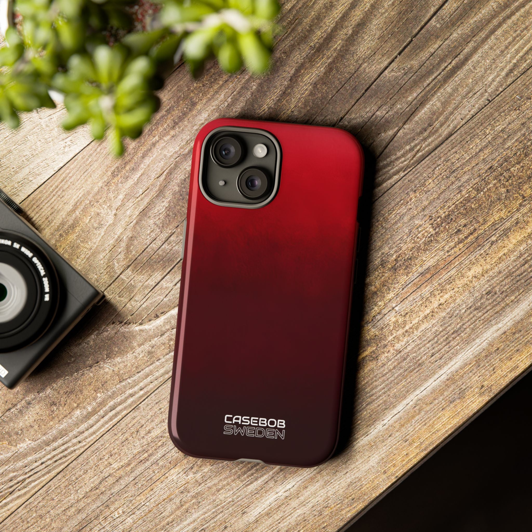 Crimson Dreamscape iPhone 15 - Tough
