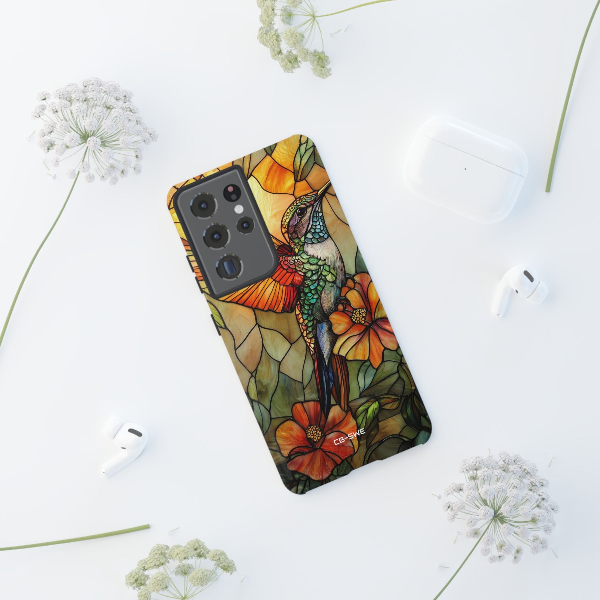 Hummingbird Dances Among Flowers - Samsung Case