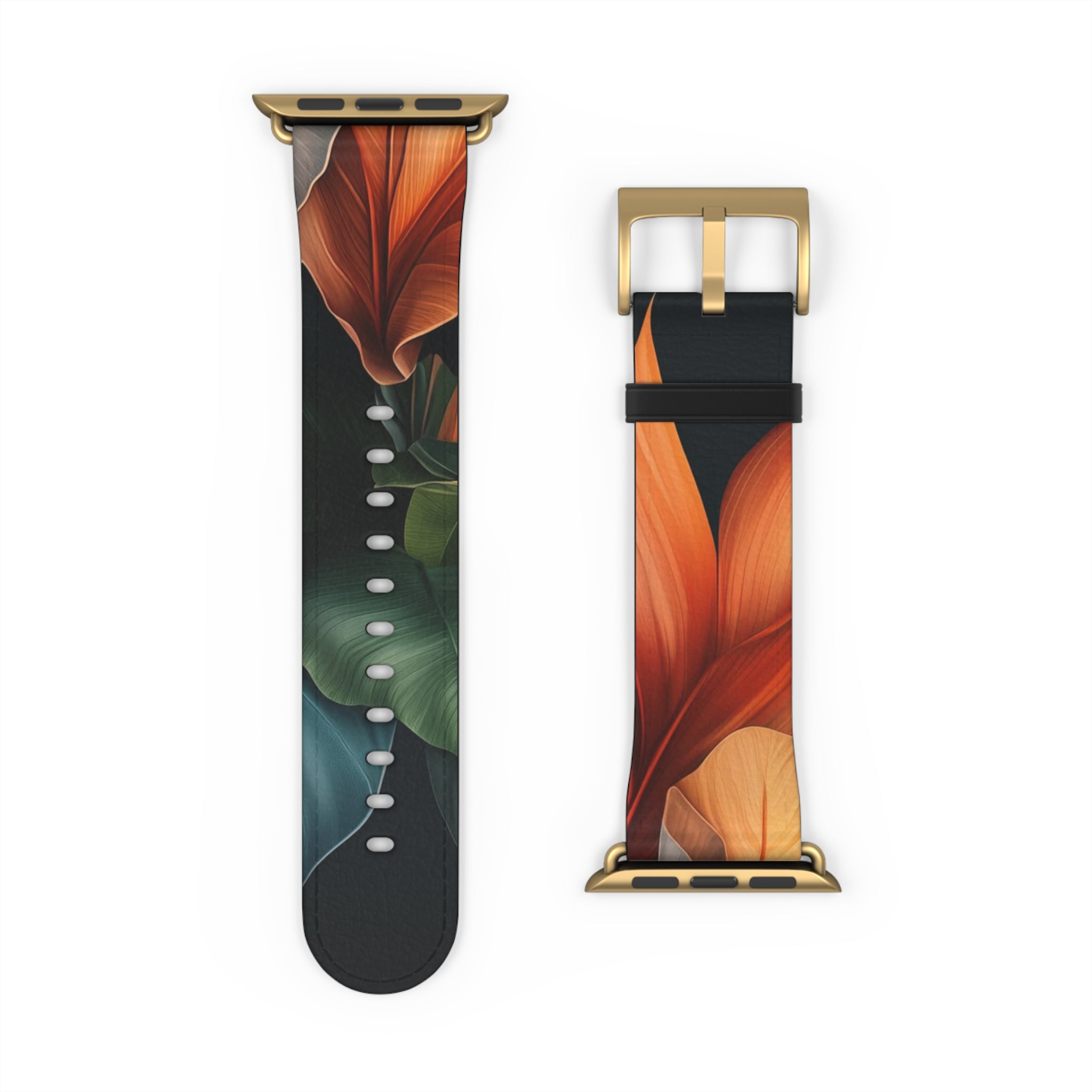 Tropical Ember Leaves - Kellonranneke