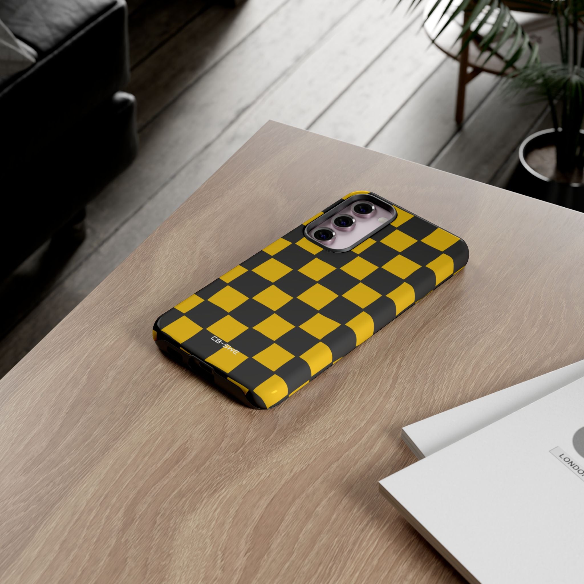 Yellow Squares Dance - Samsung Case