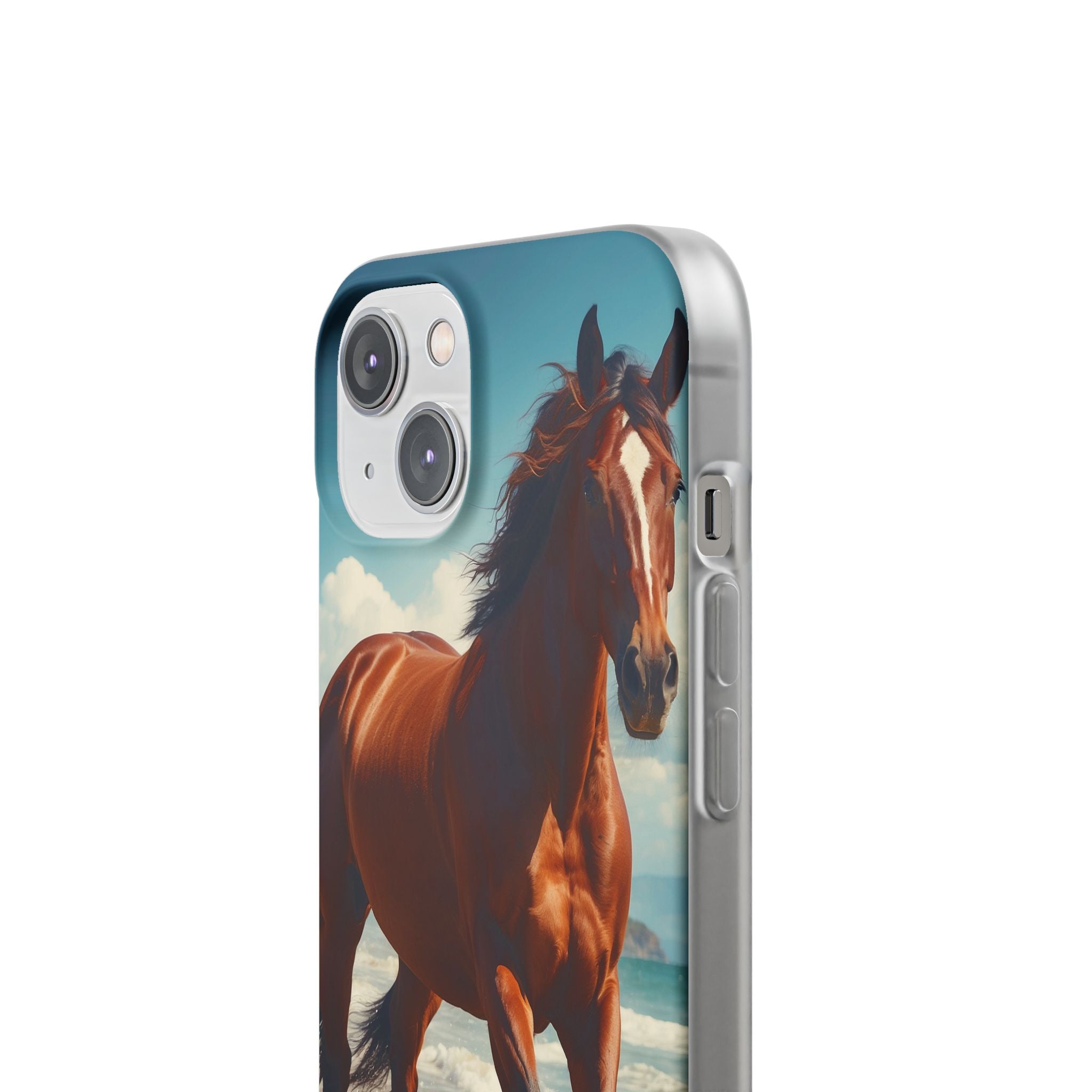 Blazing Horse iPhone 14 Case - Soft
