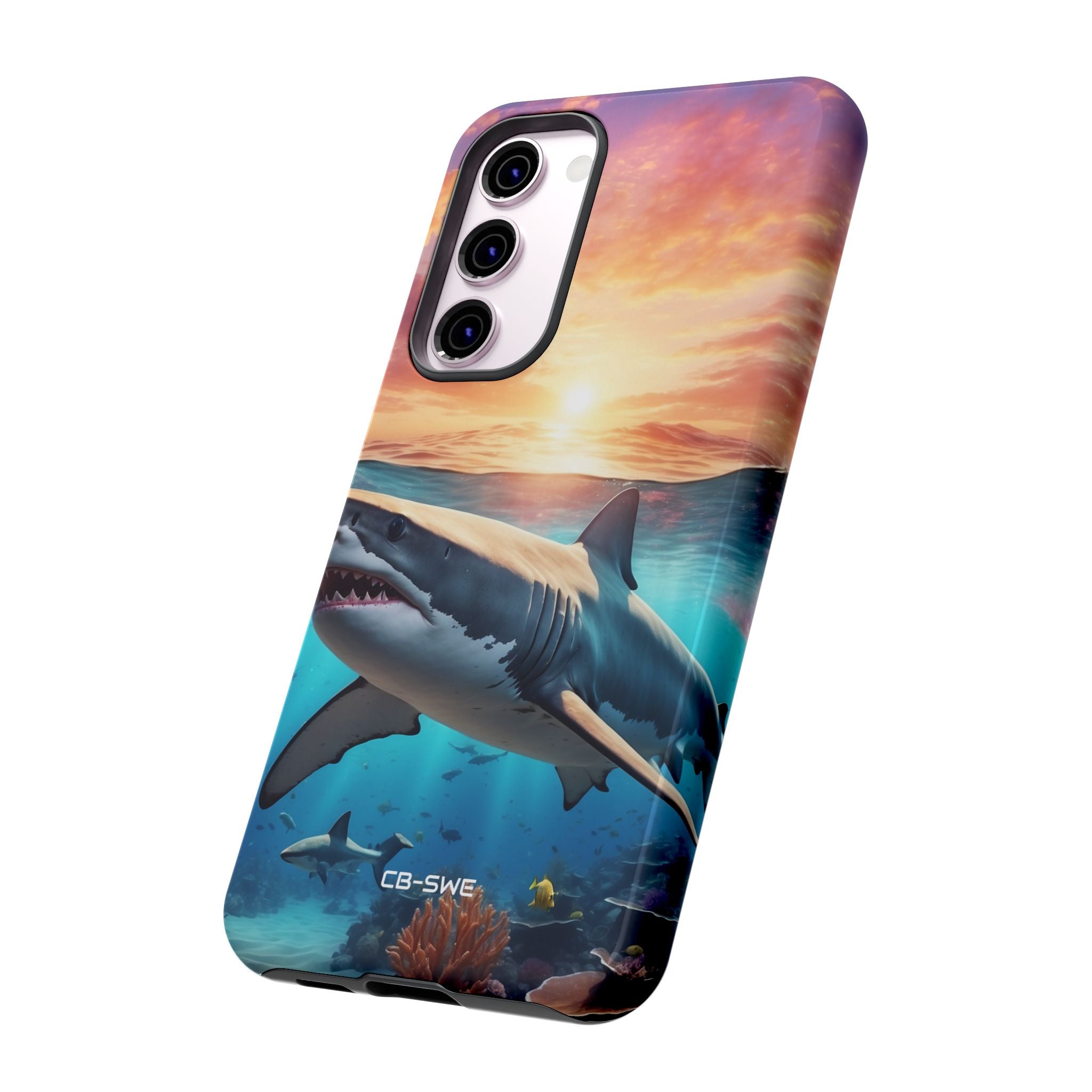 Shark Swims Through - Samsung Case