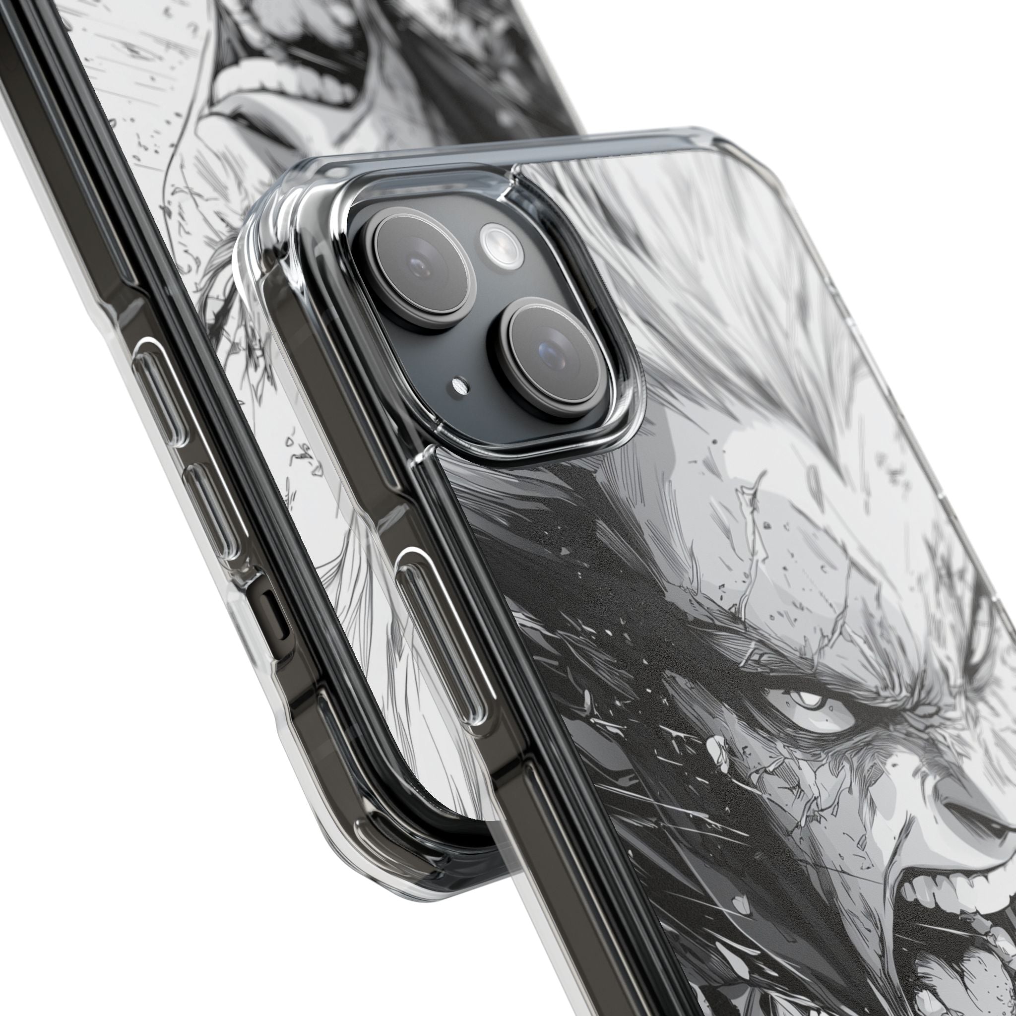 Fierce Emotion Erupts iPhone Case - Impact