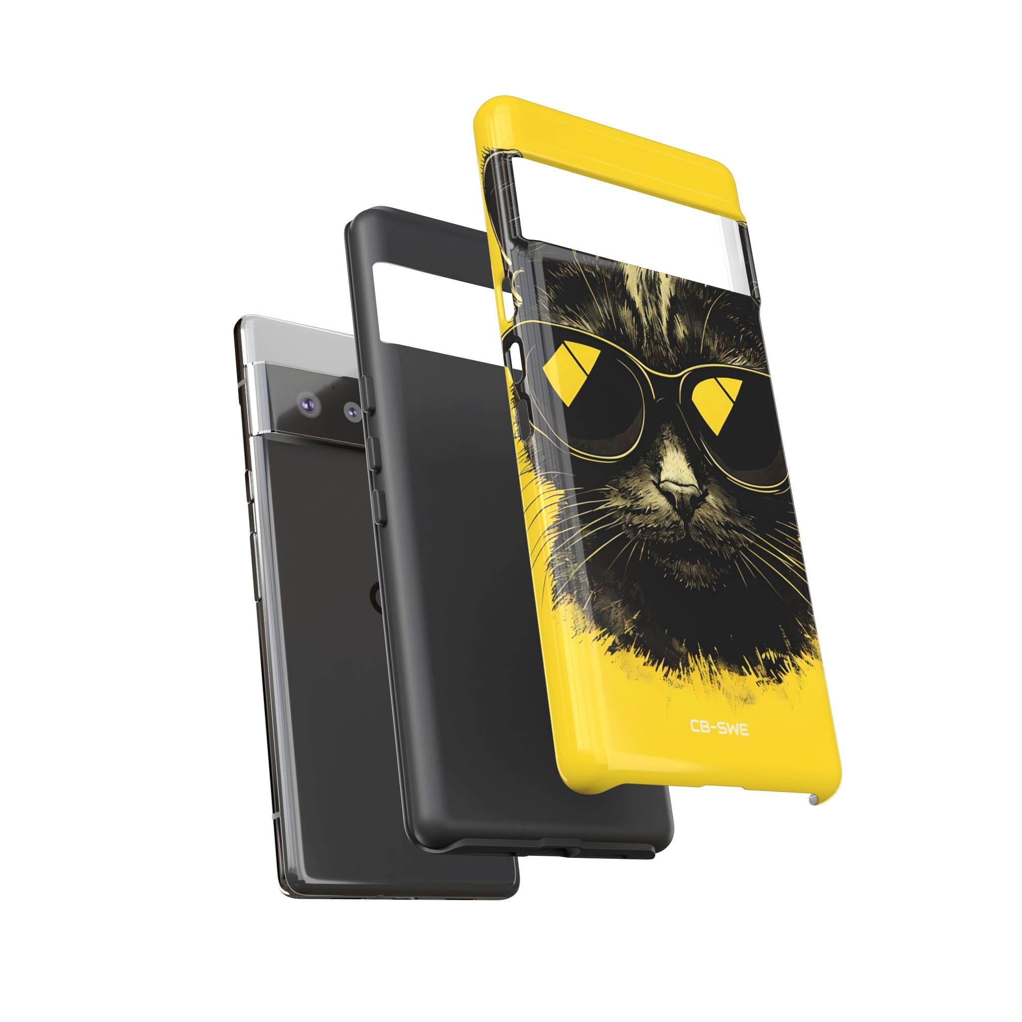 Cool Cat in Sunglasses - Google Pixel Case