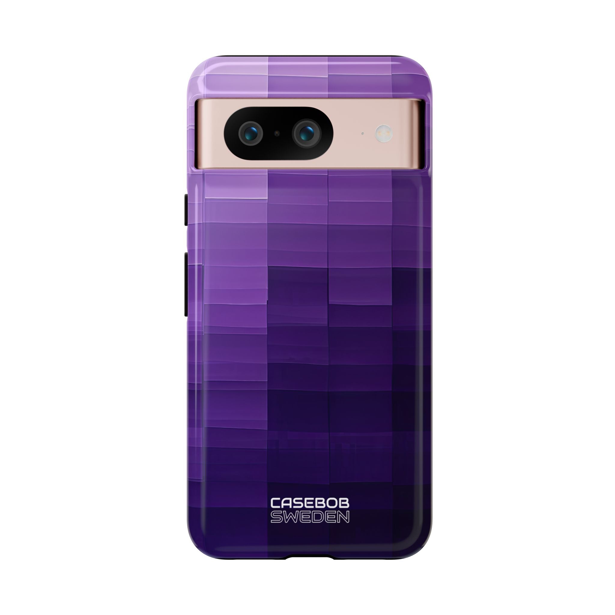 Purple Horizon Grid Google Pixel 8 - Tough