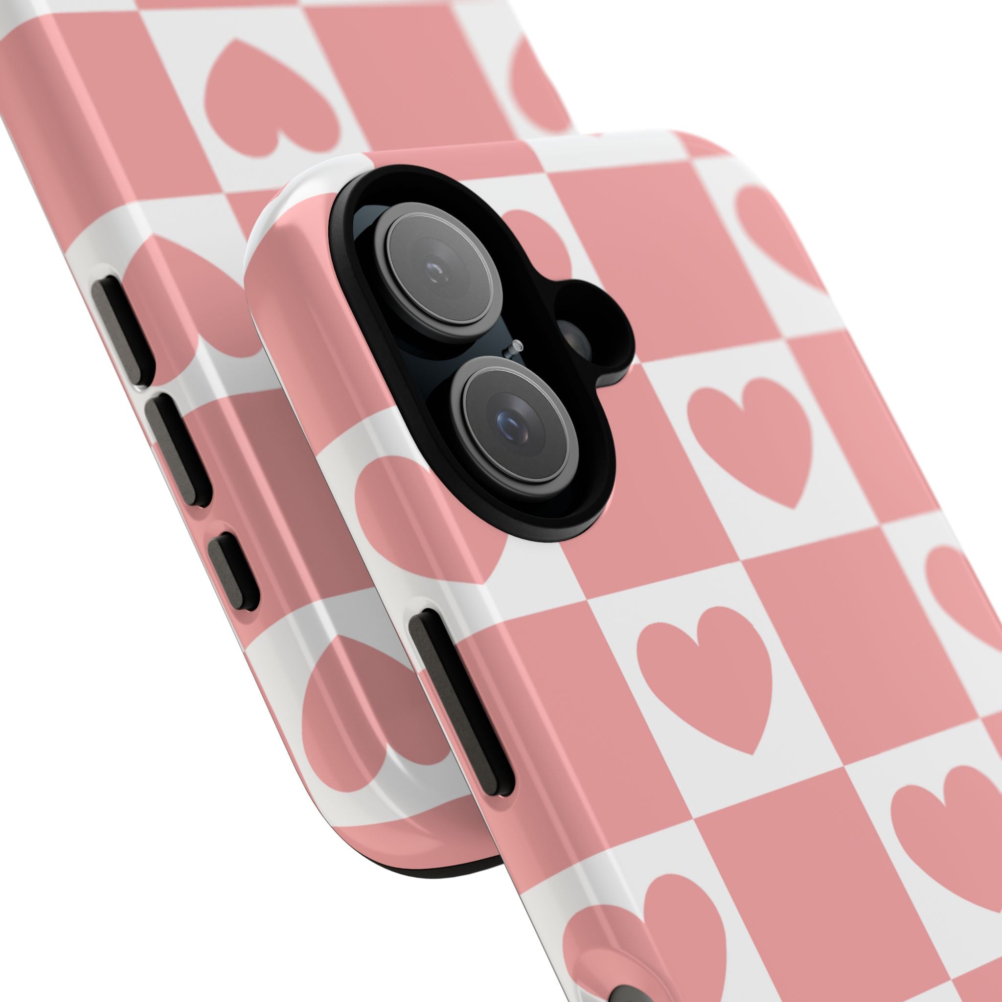Love Checkered Harmony - iPhone Case