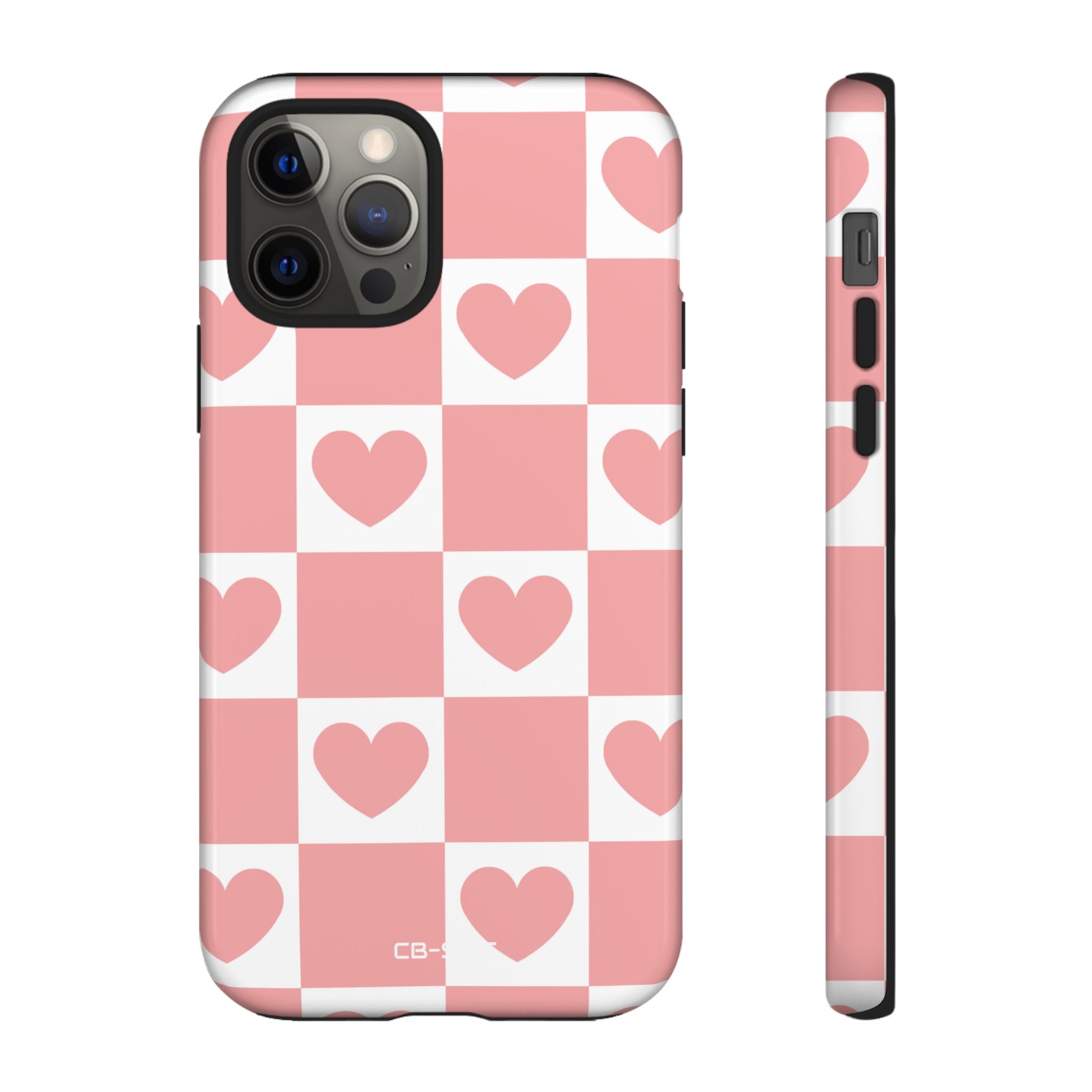 Love Checkered Harmony - iPhone Case
