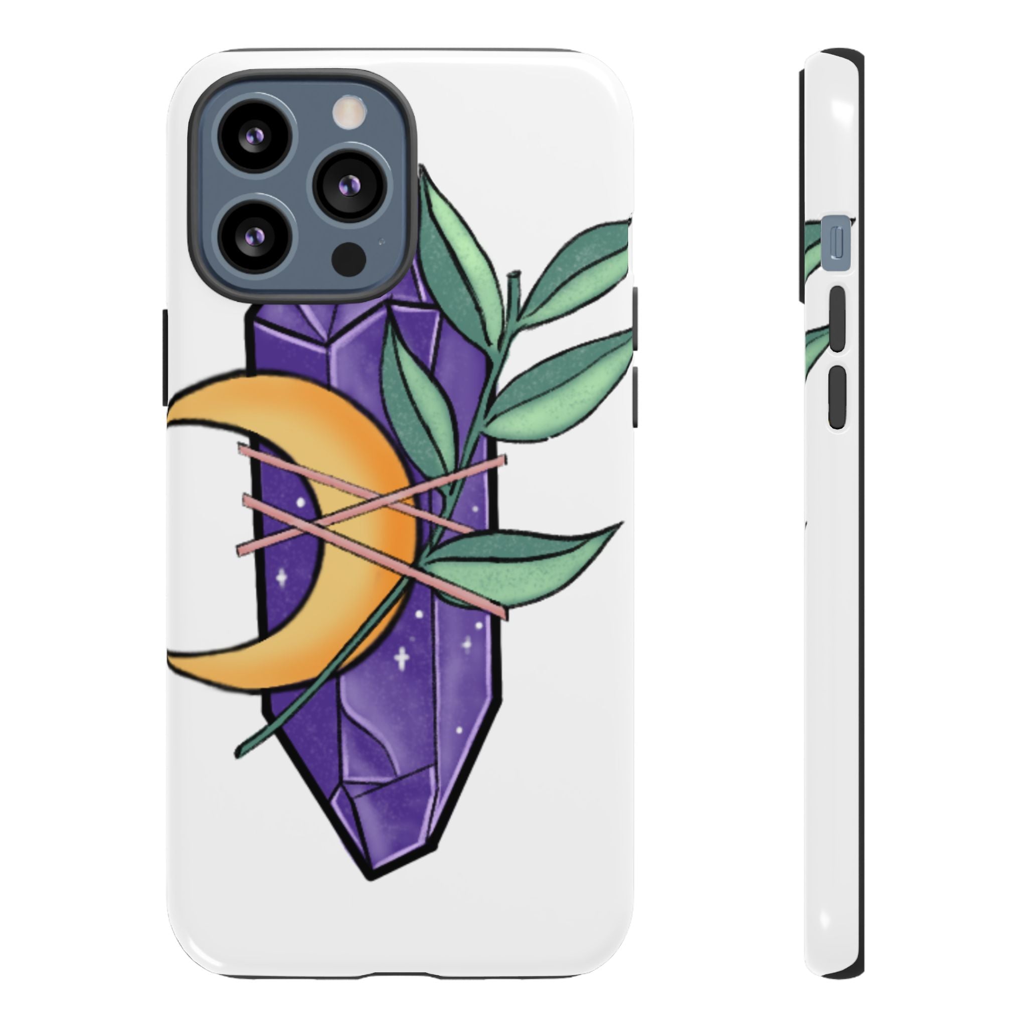 Mystical Moon Crystal - iPhone Case