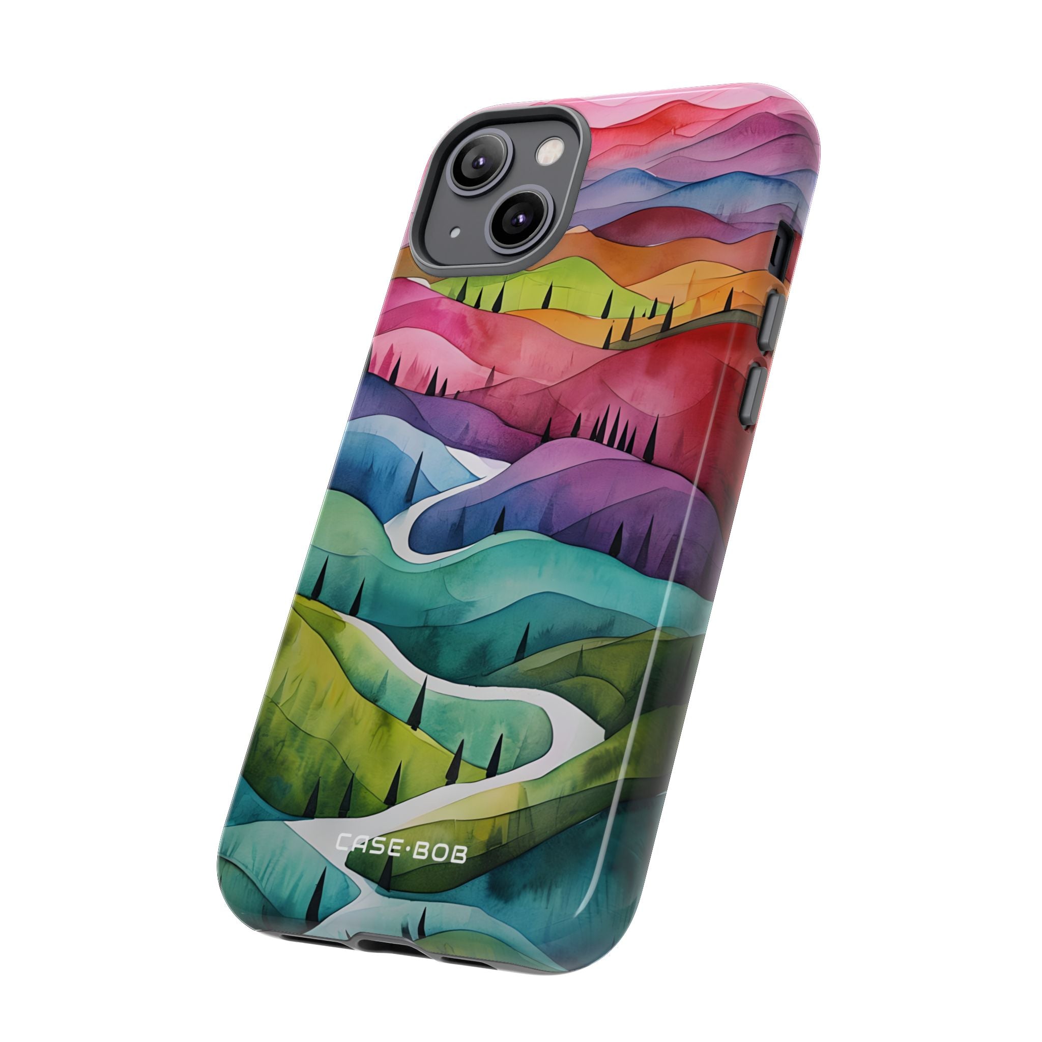 Winding Verdure iPhone 14 Plus Case - Tough