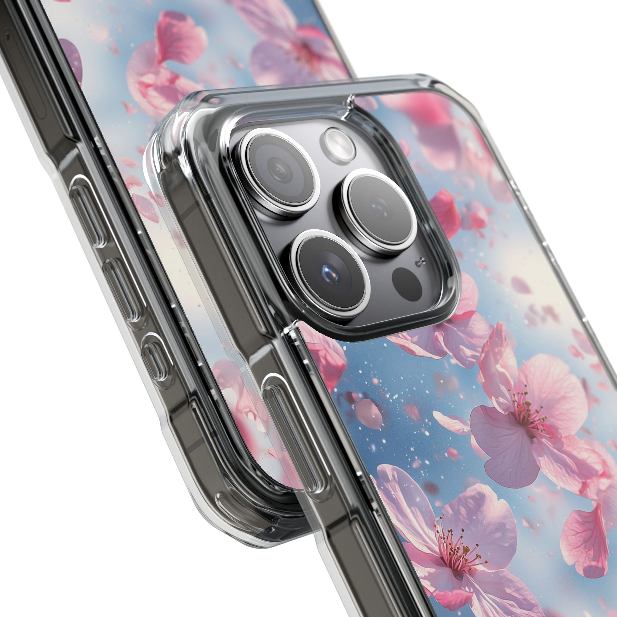 Cherry Blossoms Dance iPhone Case - Impact