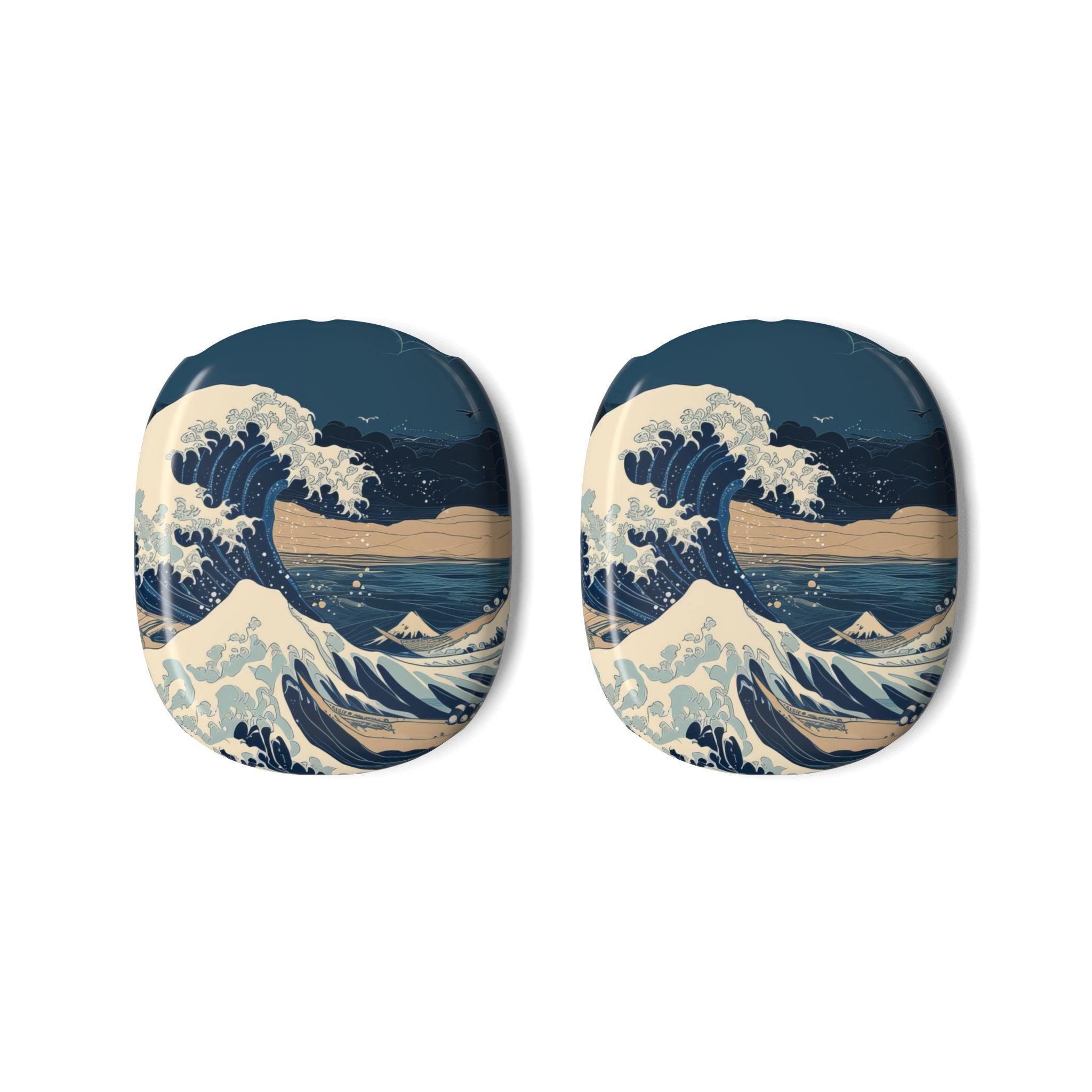 Cresting Navy Wave - AirPod Max Case