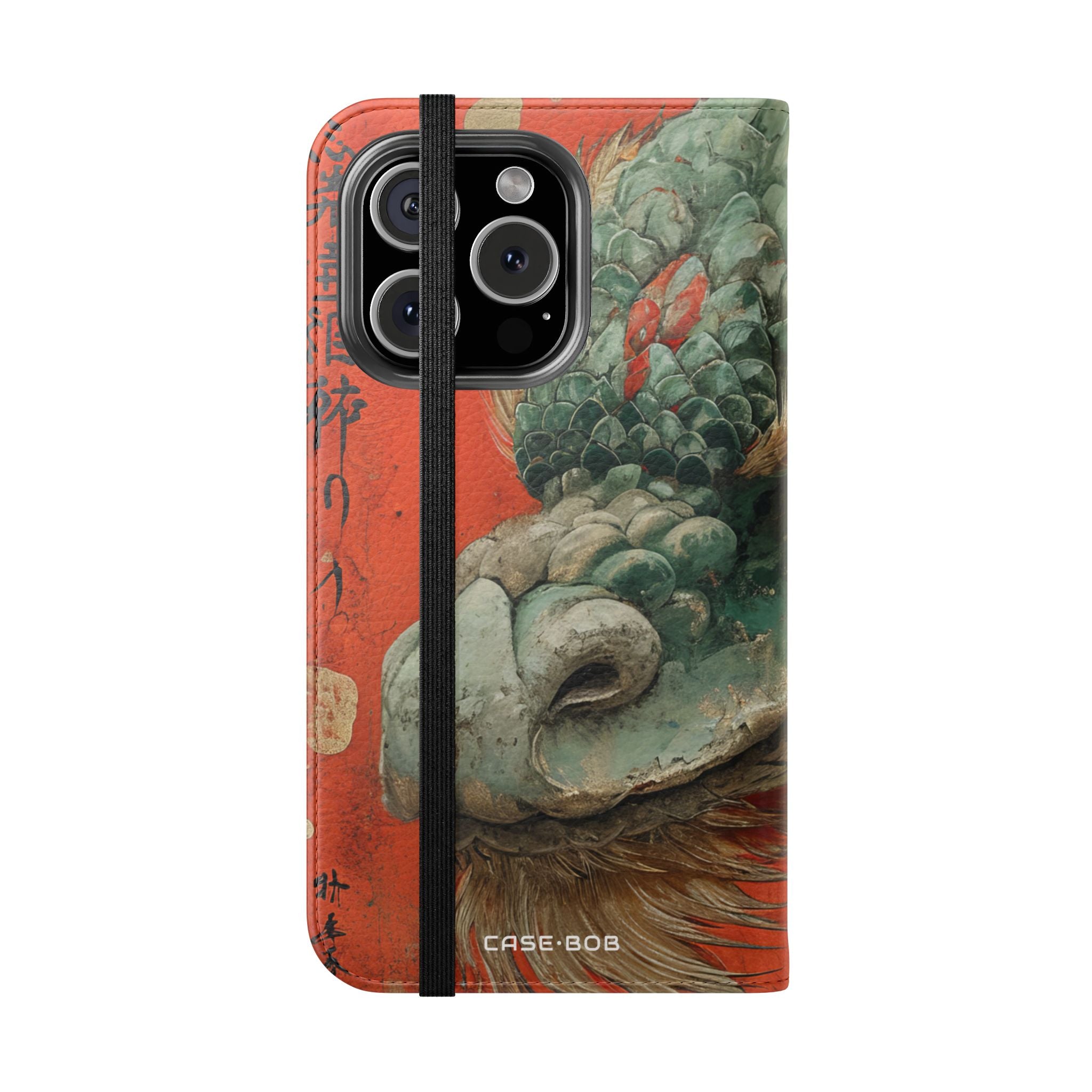 Draak's Gaze Crimson - iPhone 16 Pro Case - Portemonnee