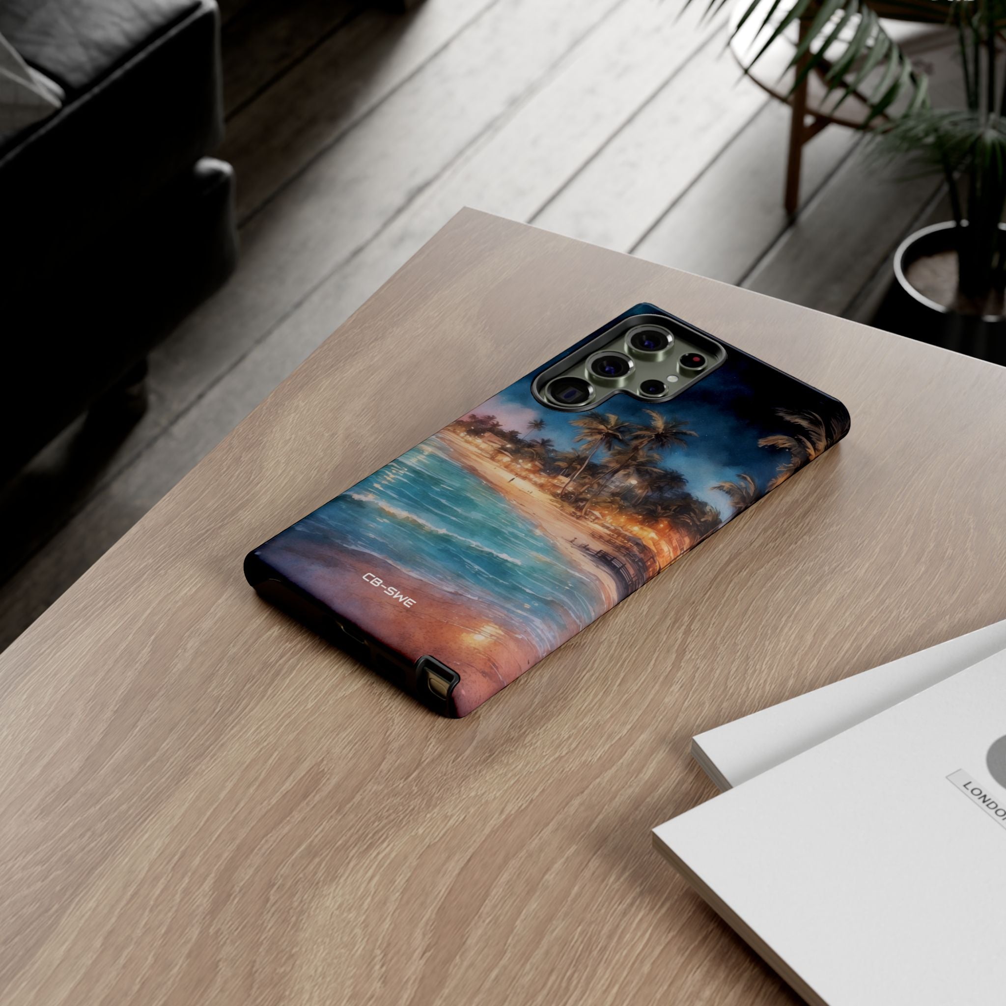 Moonlight Dances Water - Samsung Case